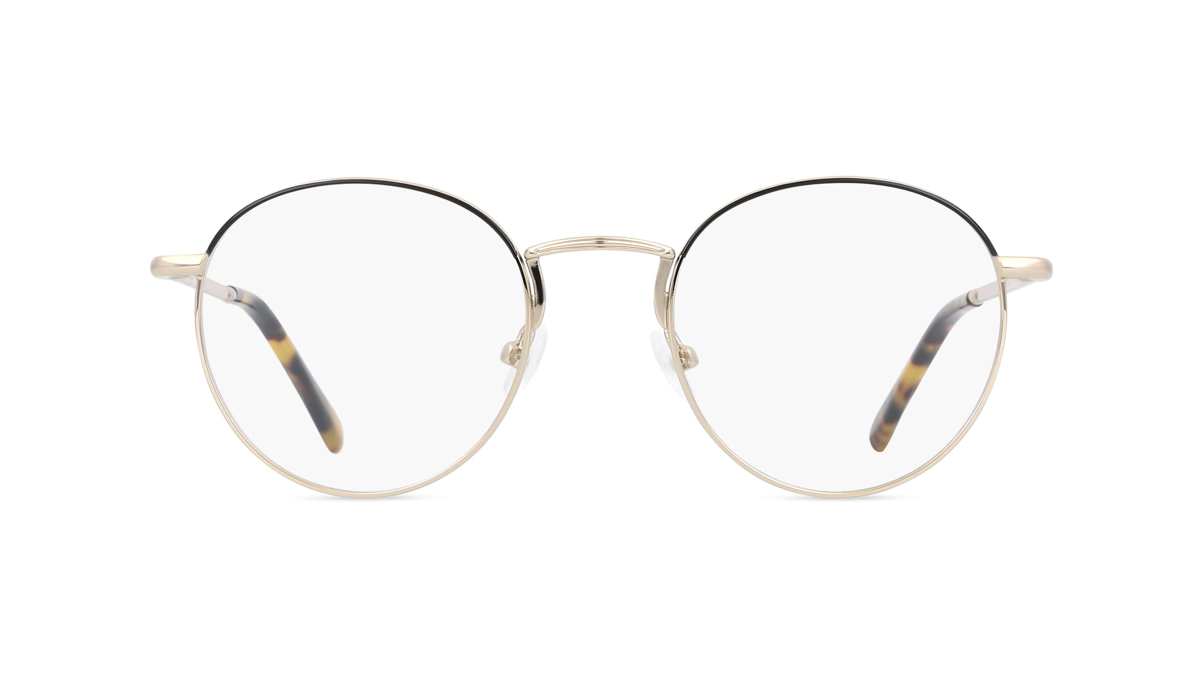 Calvin Klein CK21123 Unisex-Brille inkl. Gläser Vollrand Panto Metall-Gestell 48mm/20mm/145mm, gold