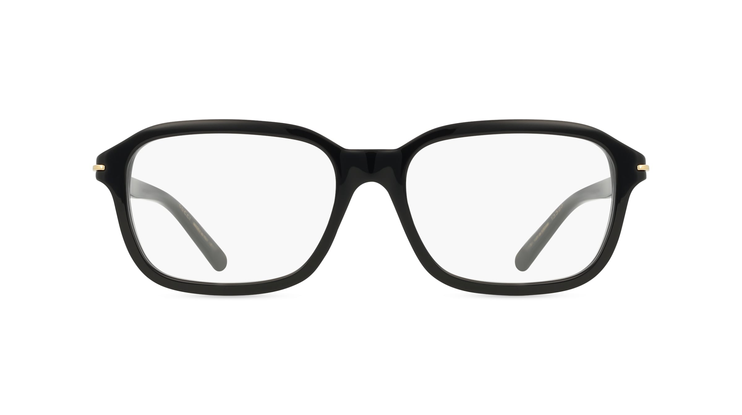 Gucci GG1446O Herren-Brille inkl. Gläser Vollrand Eckig Acetat-Gestell 56mm/18mm/145mm, schwarz