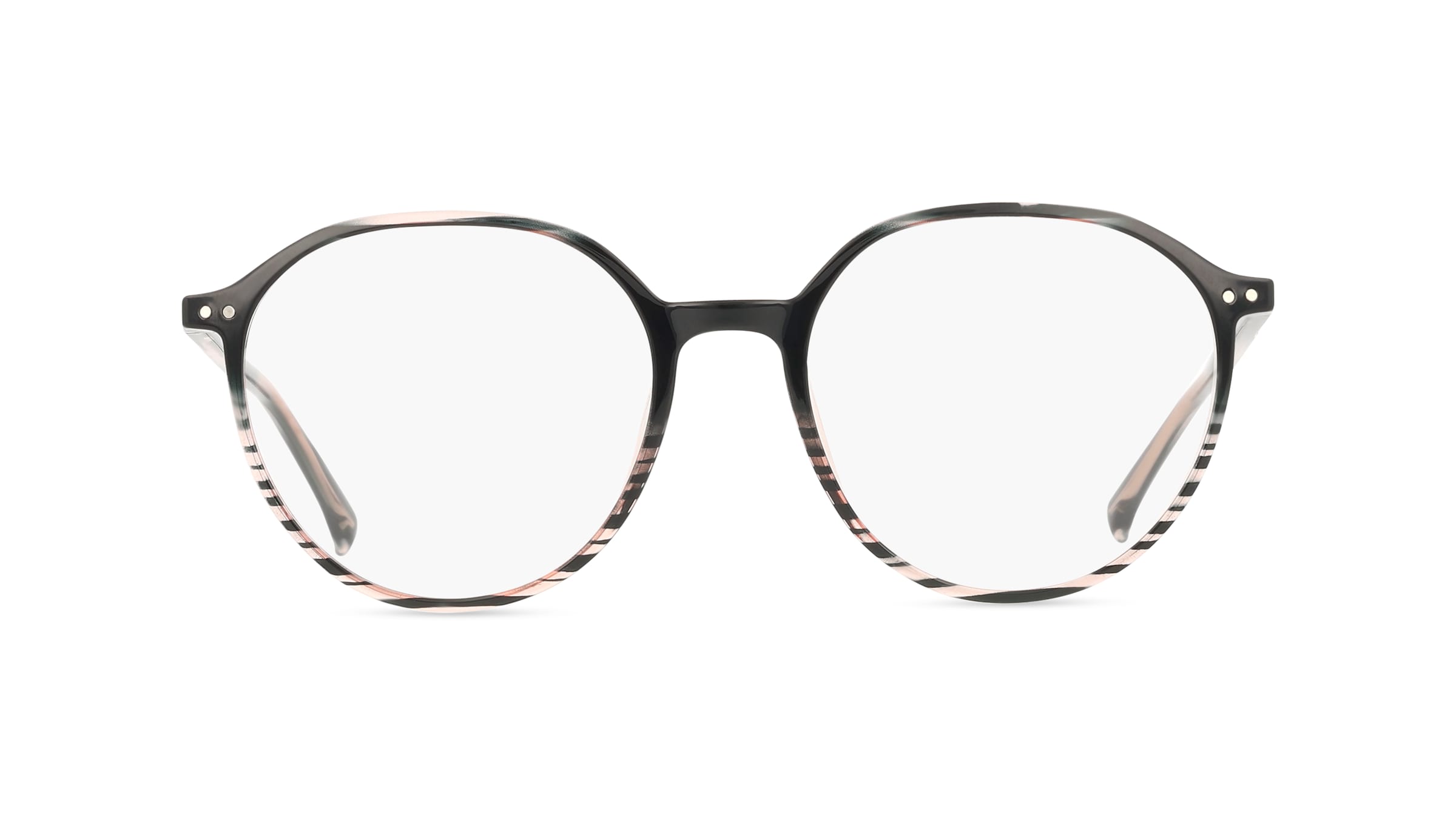 JOOP! 6008 Damen-Brille inkl. Gläser Vollrand Rund TR90-Gestell 52mm/18mm/140mm, braun