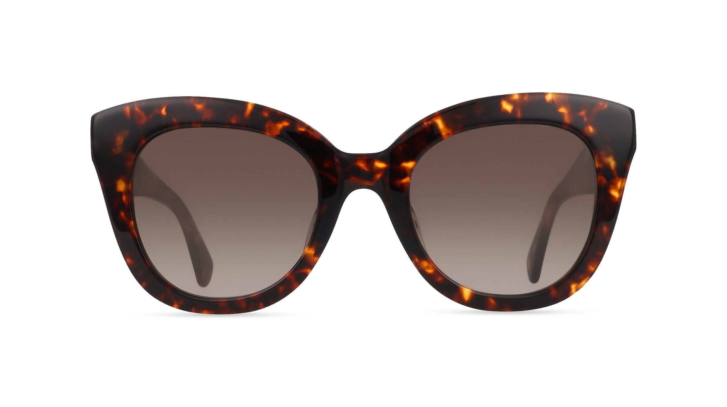 Kate Spade BELAH/S Damen-Sonnenbrille Vollrand Butterfly Acetat-Gestell, braun