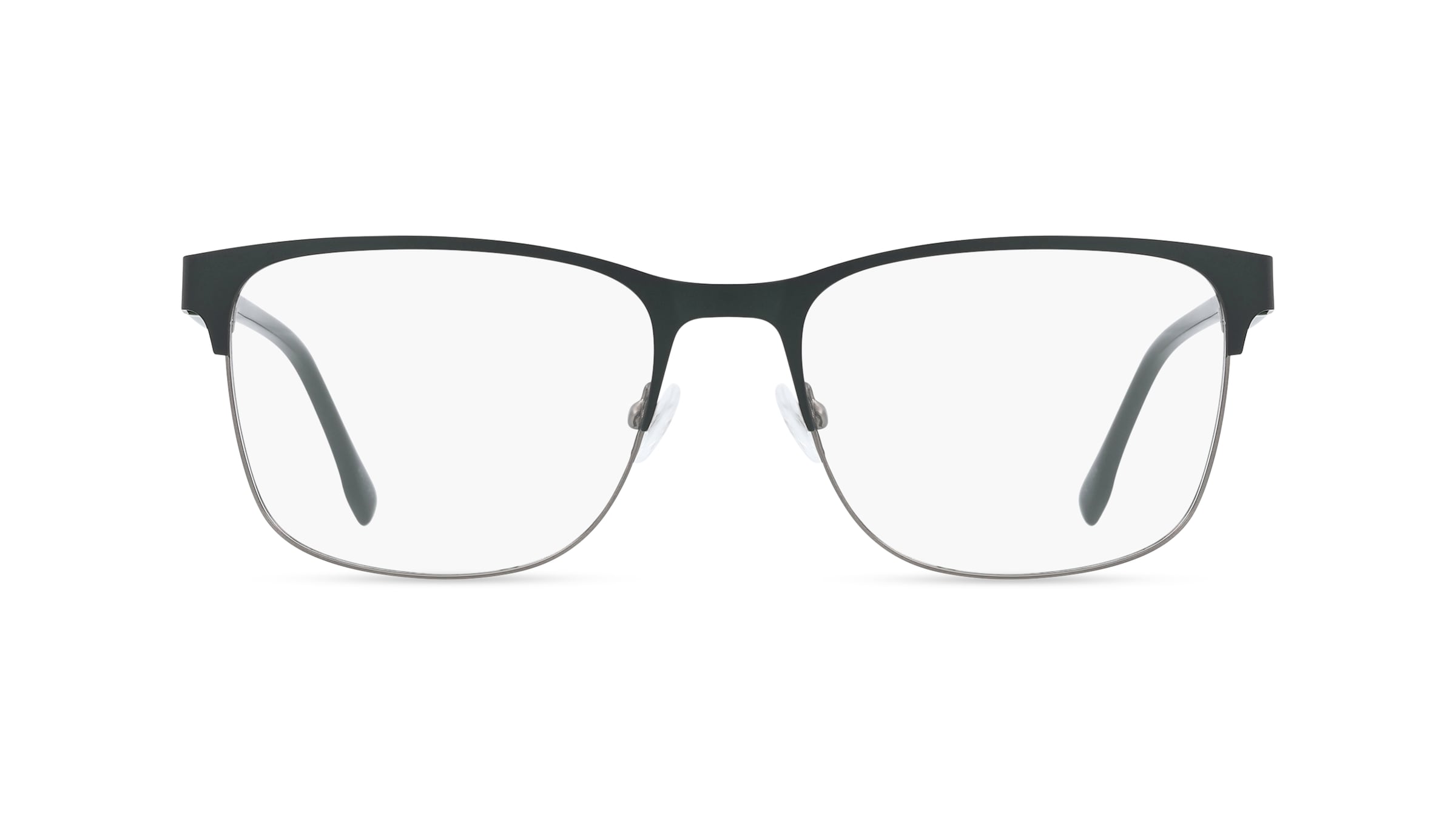 Lacoste L2319 Herren-Brille inkl. Gläser Vollrand Eckig Metall-Gestell 57/18/150, grün