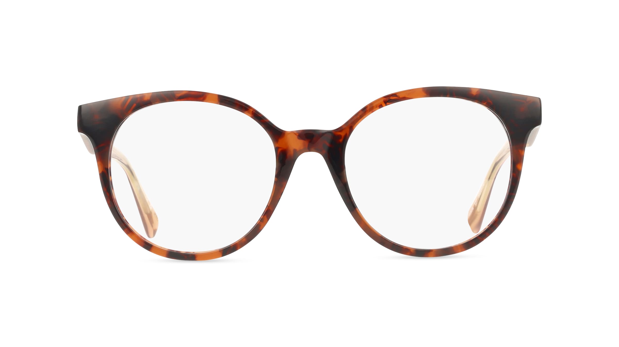 Scotch & Soda 3036 Damen-Brille inkl. Gläser Vollrand Rund Acetat-Gestell 51mm/19mm/140mm, braun