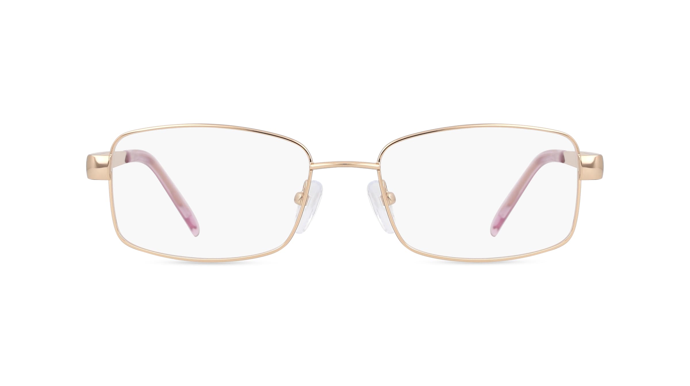 Fielmann BD 333 CL Damen-Brille inkl. Gläser Vollrand Eckig Metall-Gestell 51mm/18mm/130mm, gold