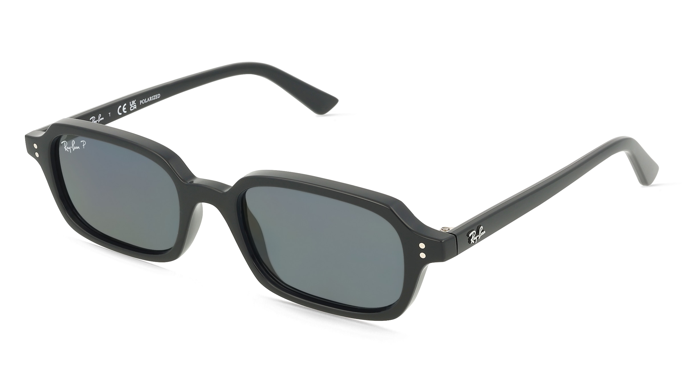 Luxottica Fashion Brillen Vertriebs Gmbh Unisex Schwarz Ray-Ban Rb4455 Zuri -Sonnenbrille Vollrand Quadratisch Kunststoff-Gestell,