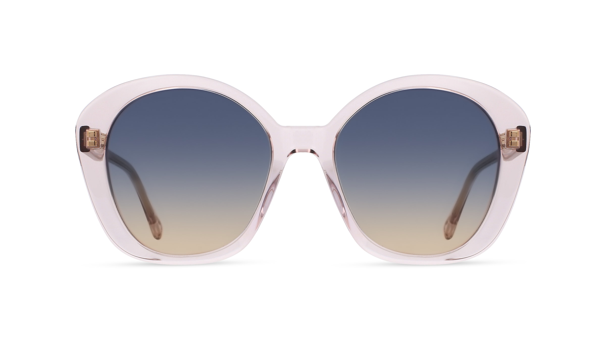 Chloé CH0081S Damen-Sonnenbrille Vollrand Oval Bio-Acetat-Gestell, pink