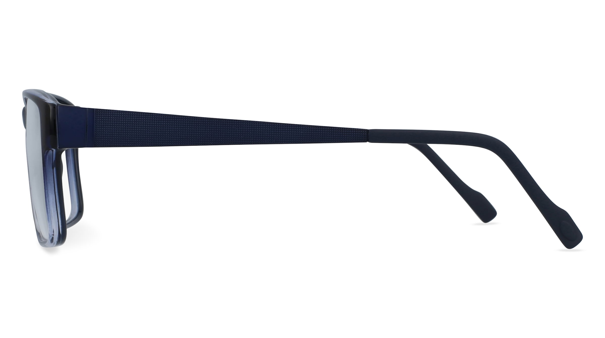 Thumbnail - Fielmann COMFORT 106 FLEX CL Herren-Brille inkl. Gläser Vollrand Quadratisch Kunststoff-Gestell 54/14/140, blau