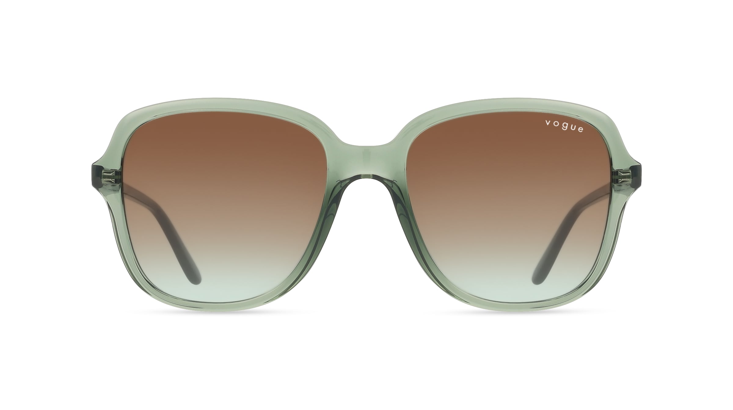 Vogue VO5601S Damen-Sonnenbrille Vollrand Eckig Kunststoff-Gestell, grün