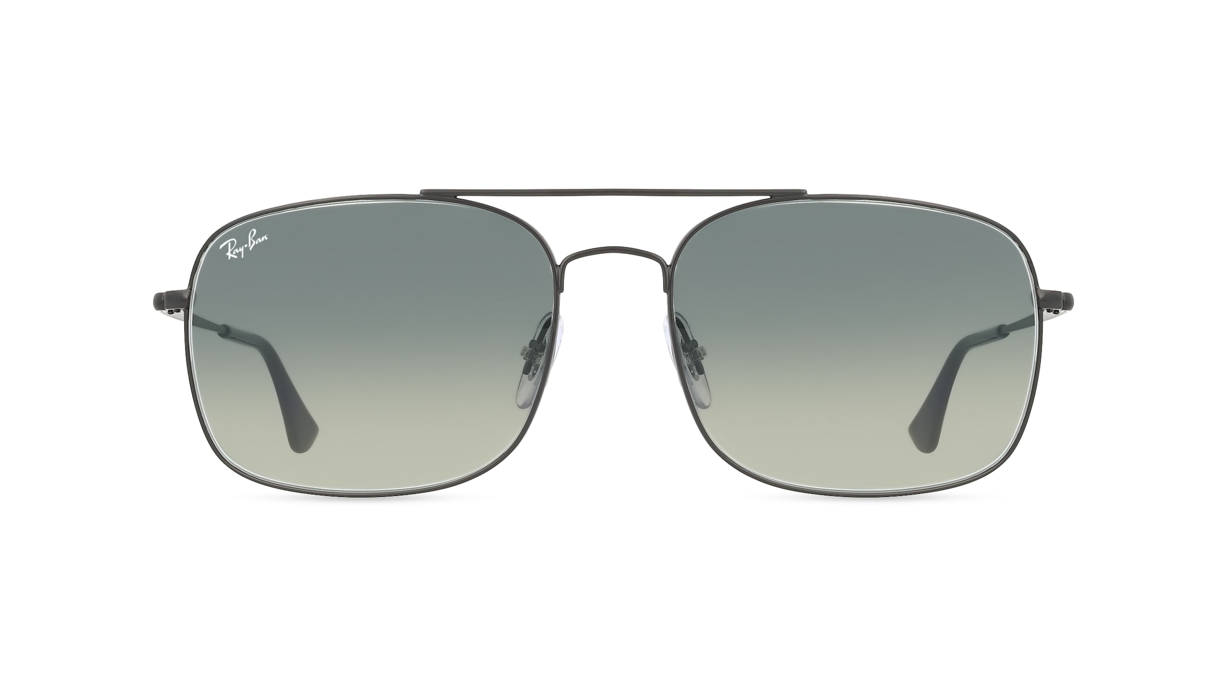 Ray-Ban RB 3611 Herren-Sonnenbrille Vollrand Eckig Metall-Gestell, schwarz