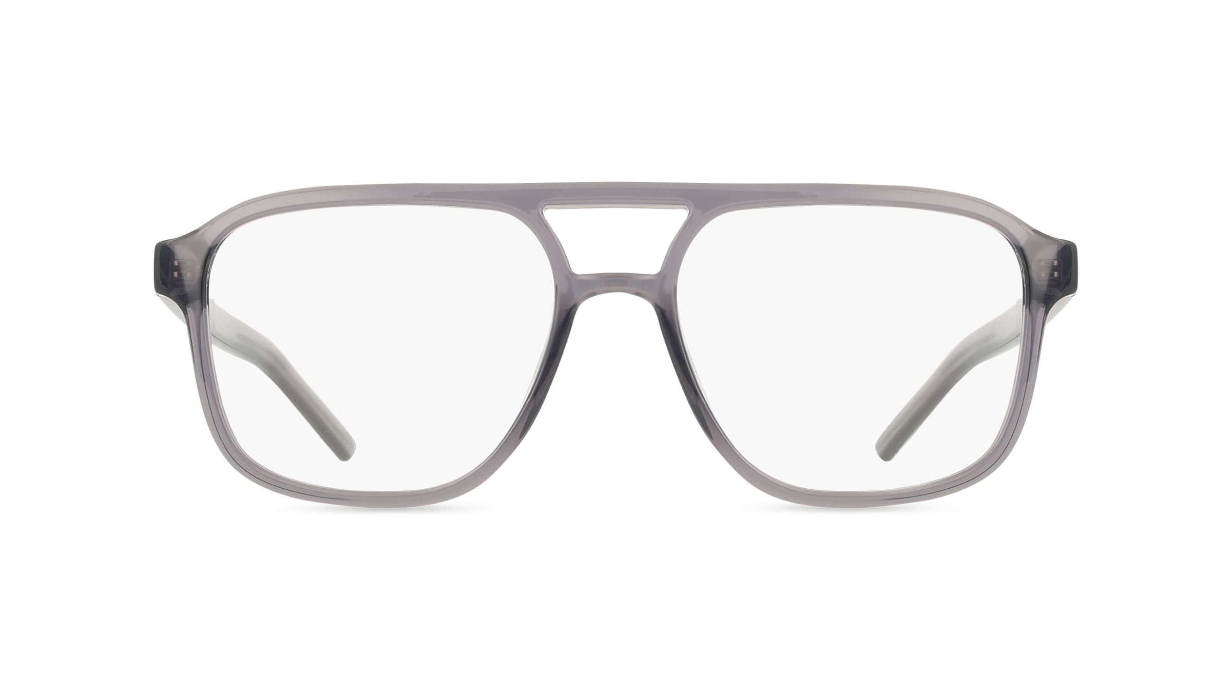 Puma PU0495O Herren-Brille inkl. Gläser Vollrand Pilot Kunststoff-Gestell 56mm/17mm/145mm, grau