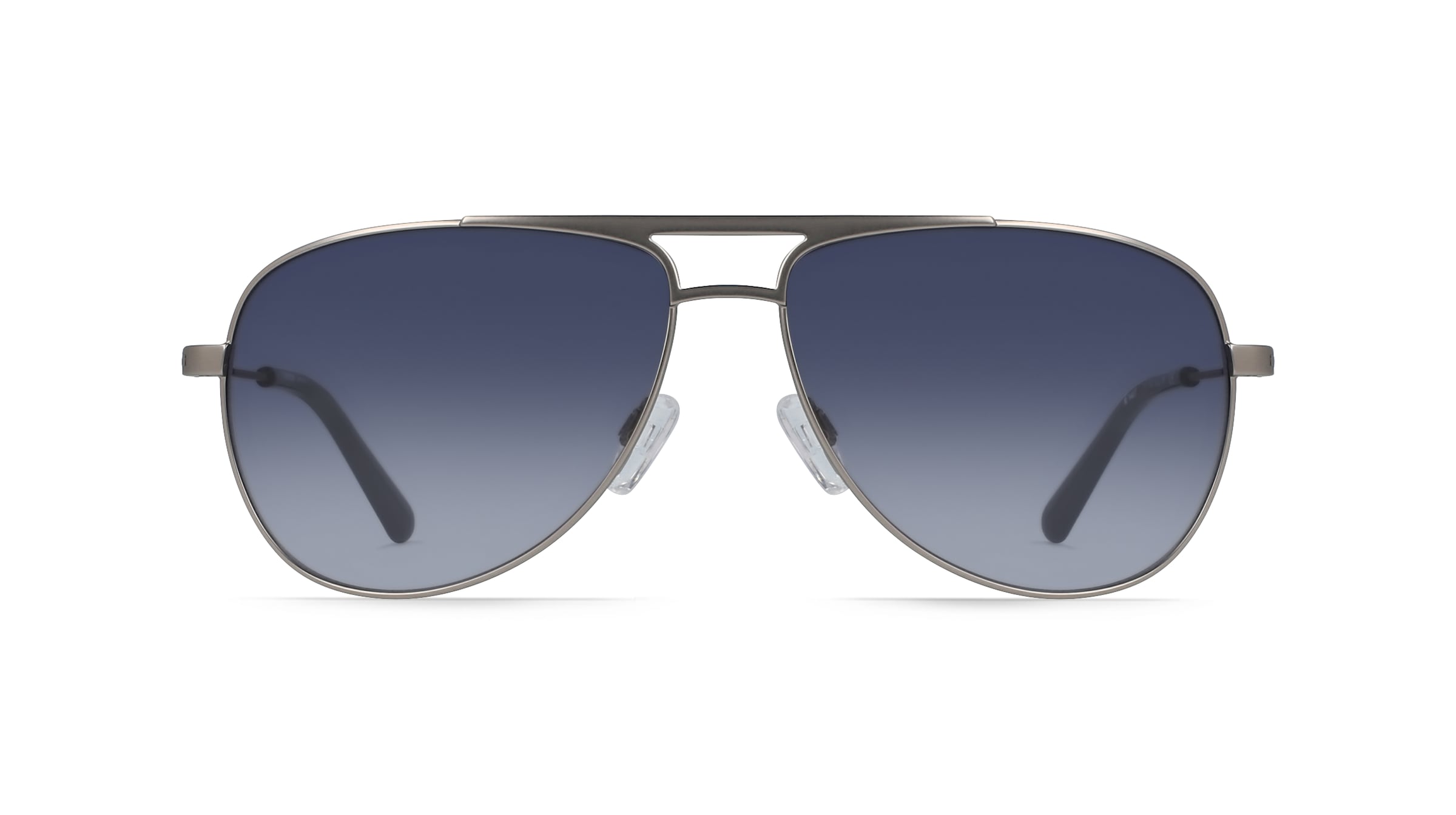 Rodenstock R 1427 Herren-Sonnenbrille Vollrand Pilot Metall-Gestell, grau