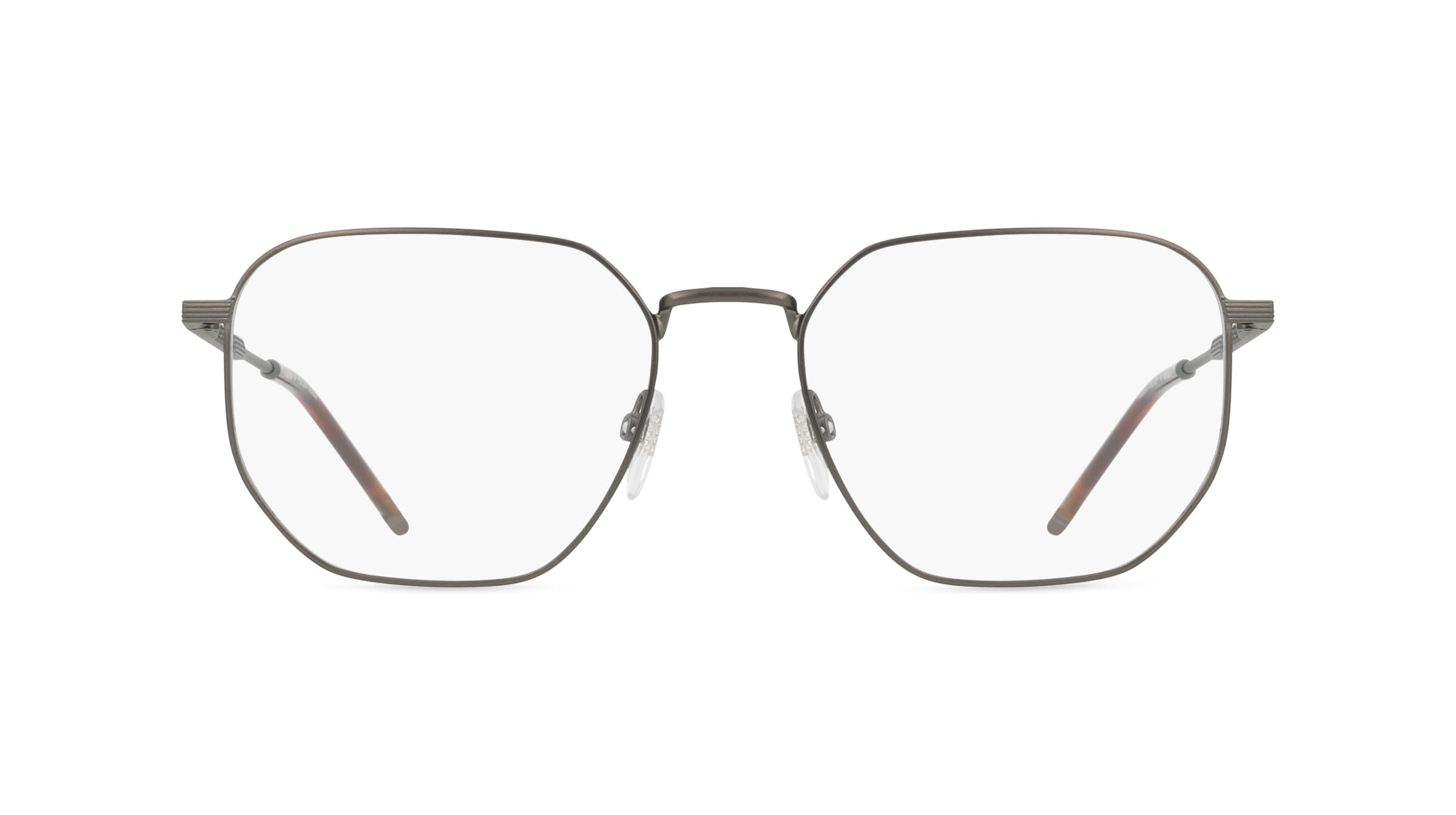 Lozza LOZVL2412 Herren-Brille inkl. Gläser Vollrand Eckig Metall-Gestell 55mm/18mm/145mm, grau