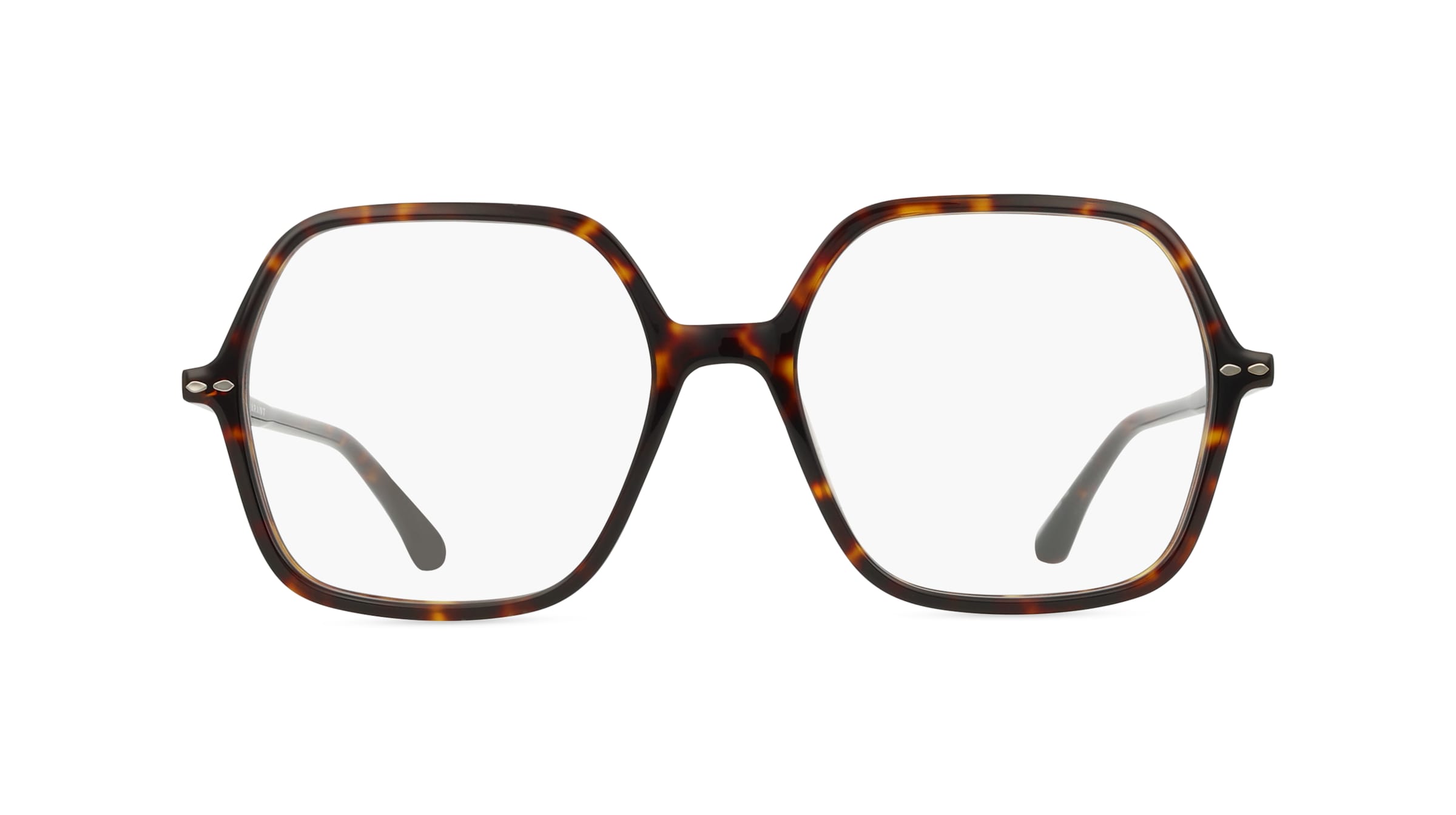 Isabel Marant IM 0150 Damen-Brille inkl. Gläser Vollrand Achteckig Acetat-Gestell 54mm/17mm/145mm, braun