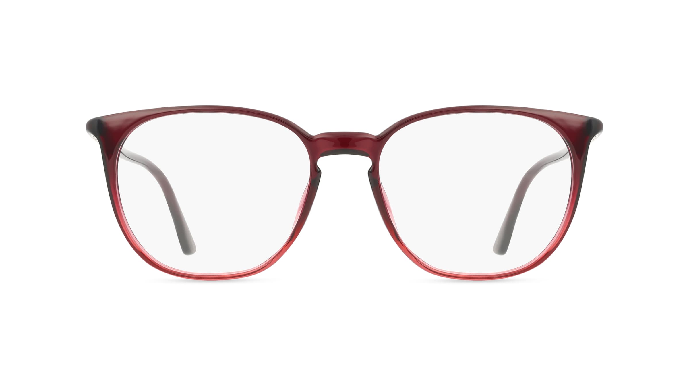 Calvin Klein CK24513 Unisex-Brille inkl. Gläser Vollrand Oval Kunststoff-Gestell 54mm/17mm/145mm, rot