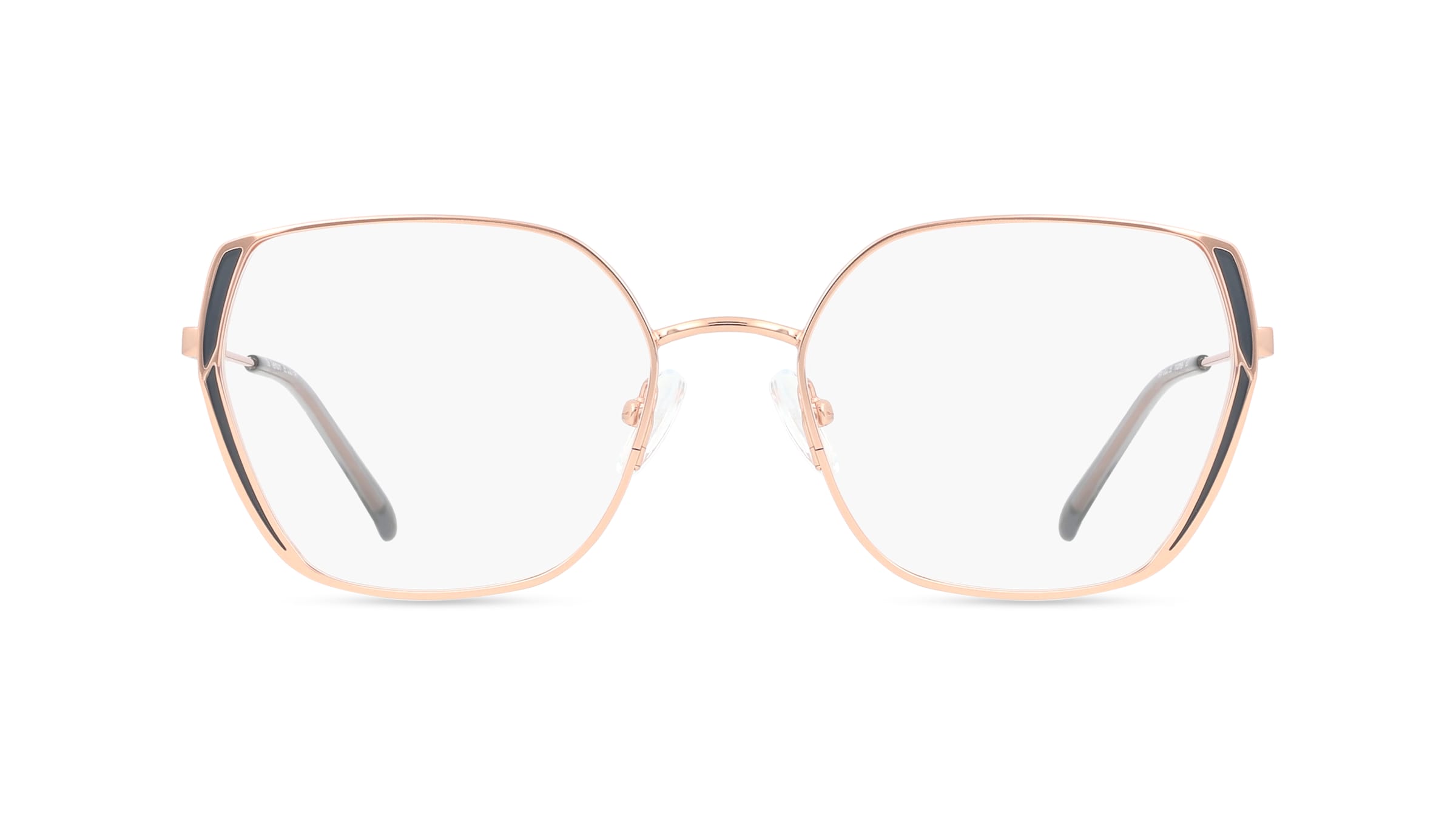 Fielmann BE 030 FA Damen-Brille inkl. Gläser Vollrand Eckig Edelstahl-Gestell 52mm/17mm/140mm, pink