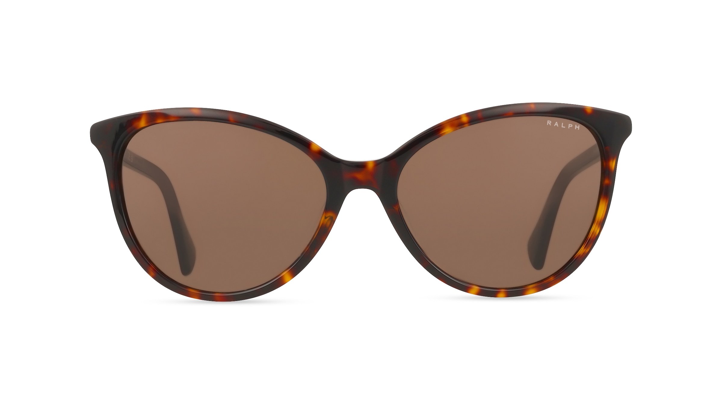 Ralph 0RA5339U Damen-Sonnenbrille Vollrand Panto Acetat-Gestell, braun
