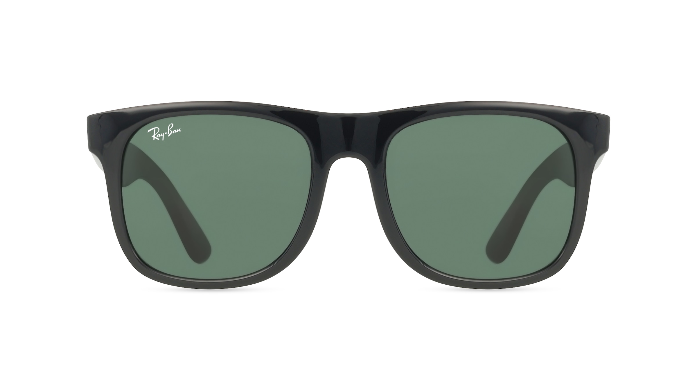 Ray-Ban Junior RJ 9069S JUSTIN Jugend-Sonnenbrille Vollrand Eckig Kunststoff-Gestell, schwarz