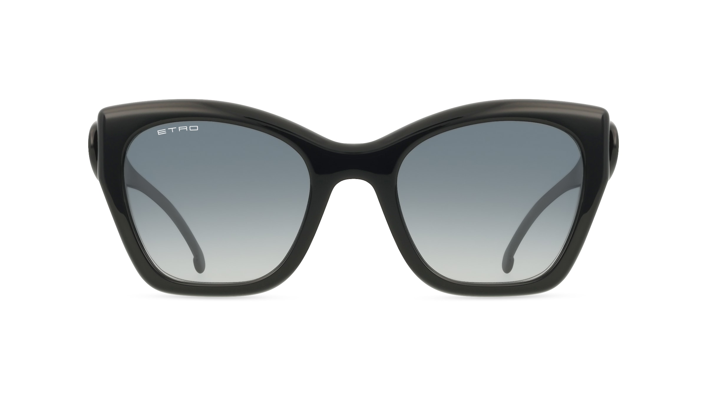 Etro 0084/S Damen-Sonnenbrille Vollrand Eckig Acetat-Gestell, schwarz