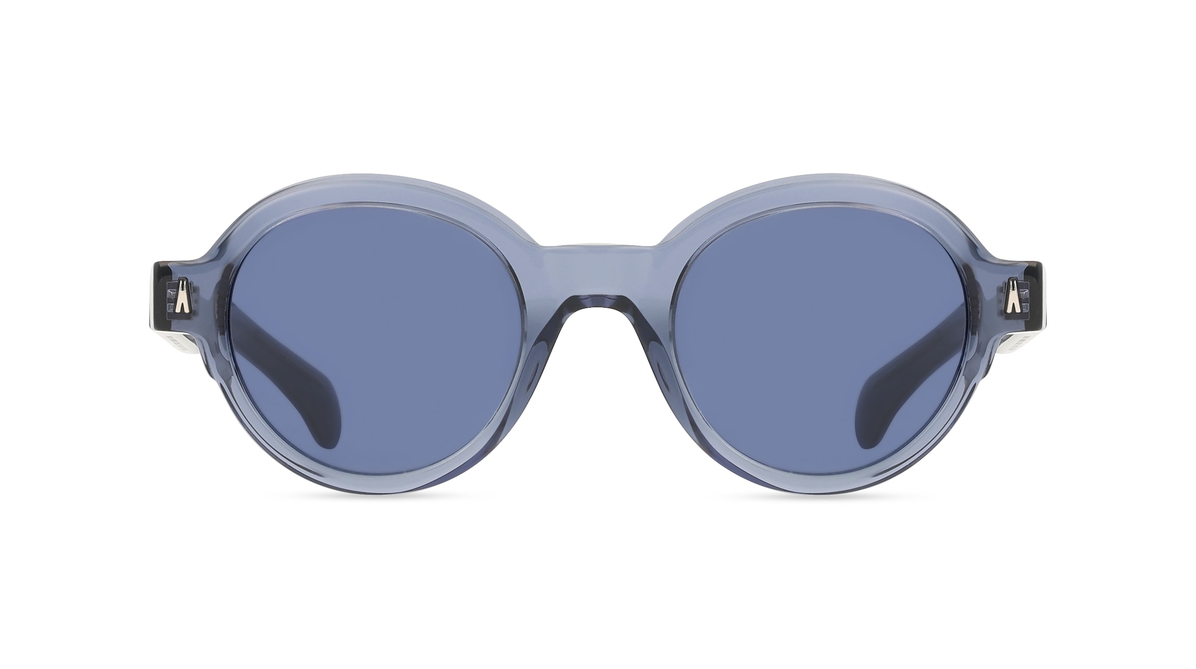 Moncler ME6003 RONDOSA Unisex-Sonnenbrille Vollrand Rund Acetat-Gestell, Blau