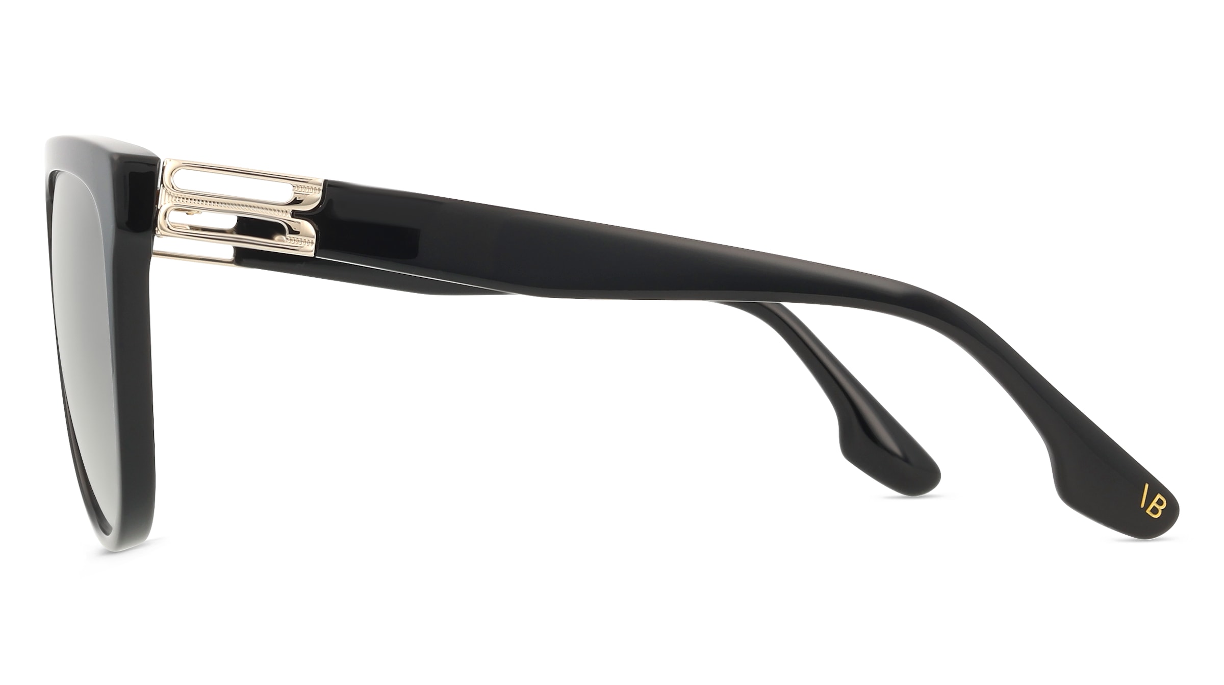 Thumbnail - Victoria Beckham VB680S Damen-Sonnenbrille Vollrand Pilot Acetat-Gestell, schwarz