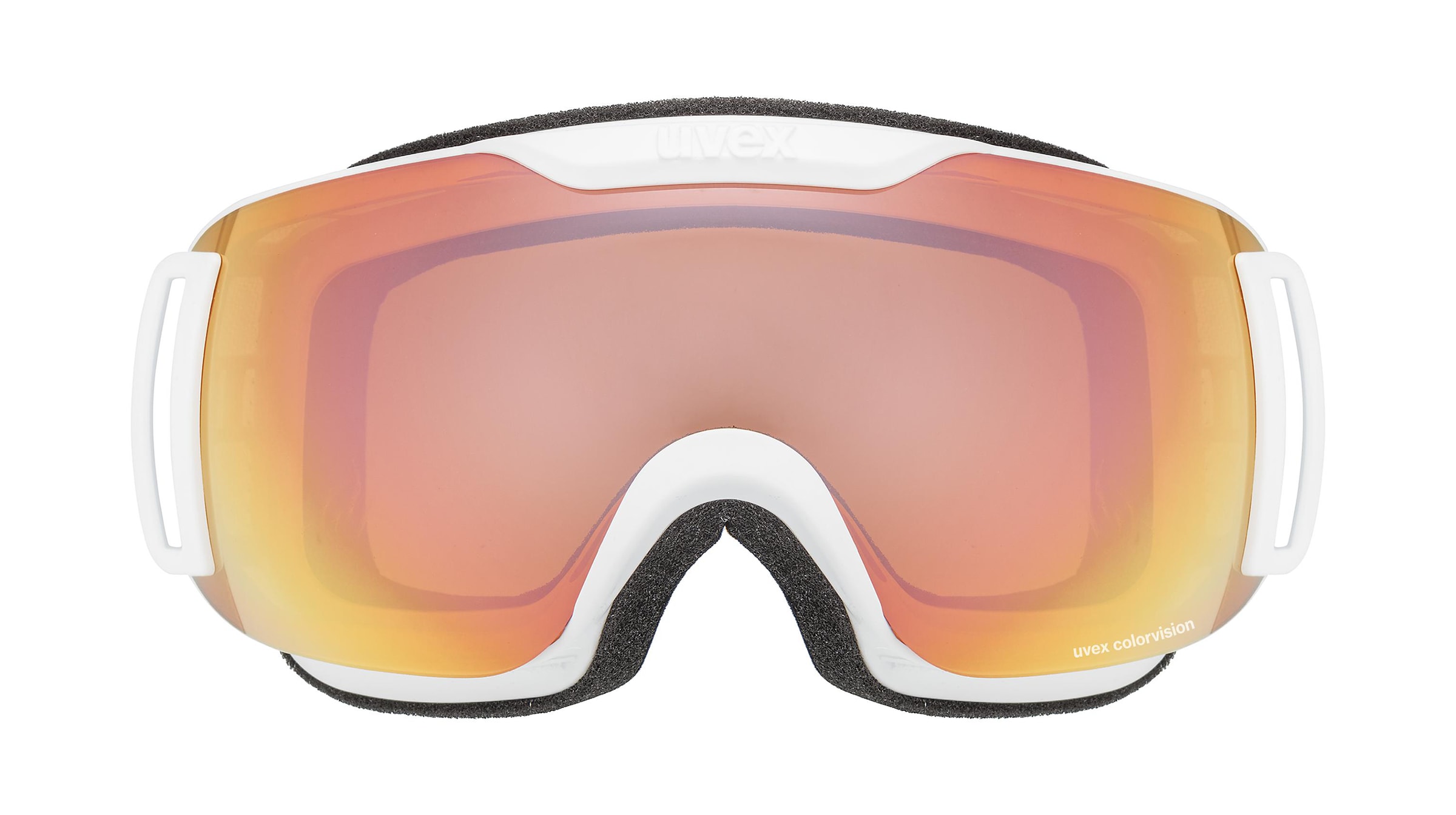 Uvex DOWNHILL 2000 S CV  Unisex-Skibrille Vollrand Monoscheibe Kunststoff-Gestell, schwarz