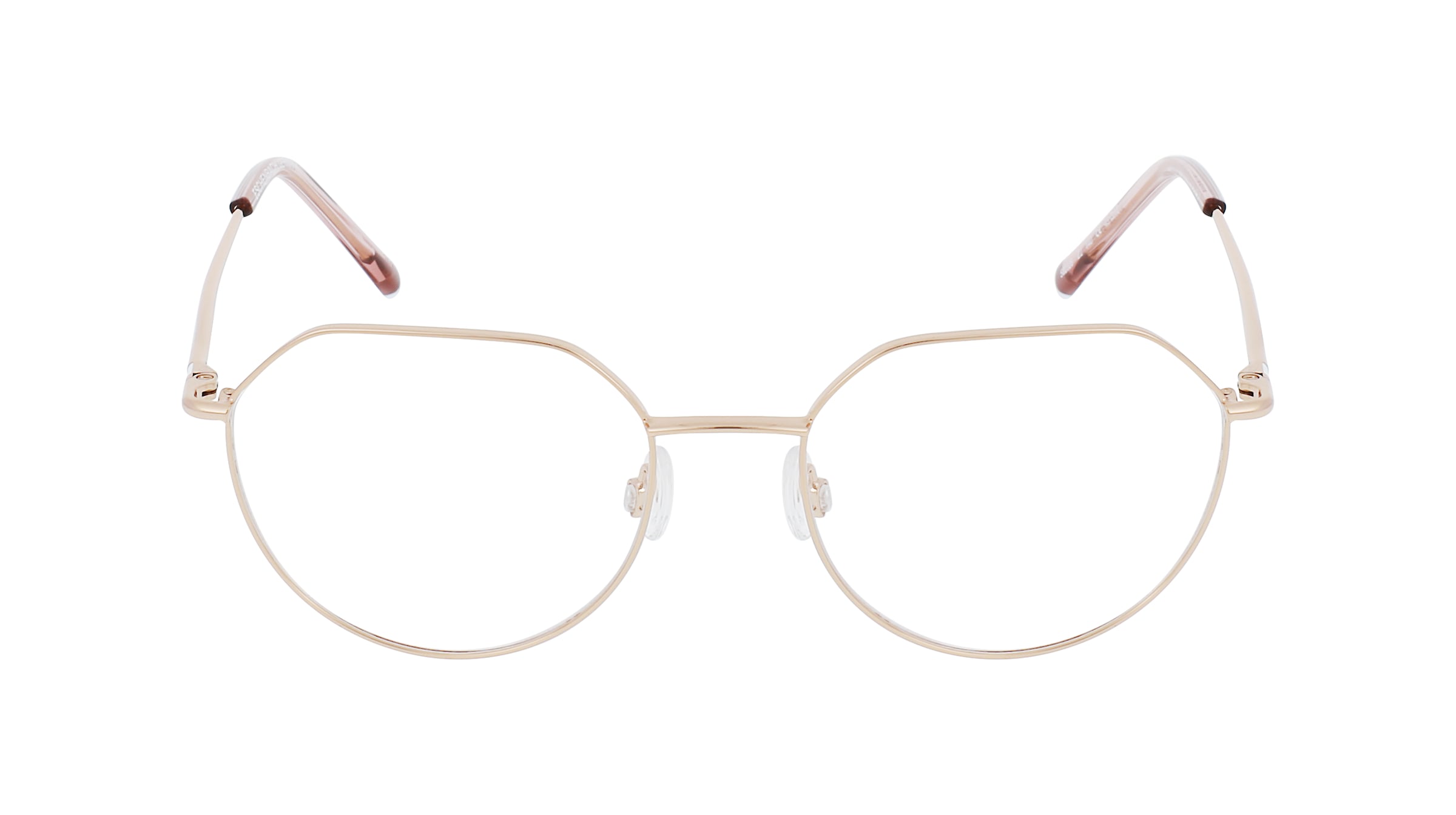 Humphrey’s eyewear 582326 Damen-Brille inkl. Gläser Vollrand Panto Metall-Gestell 49mm/18mm/140mm, gold