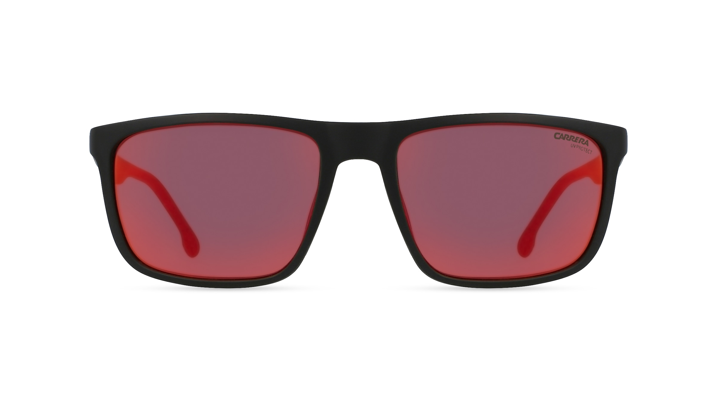 Carrera 8047/S Herren-Sonnenbrille Vollrand Eckig Kunststoff-Gestell, Schwarz