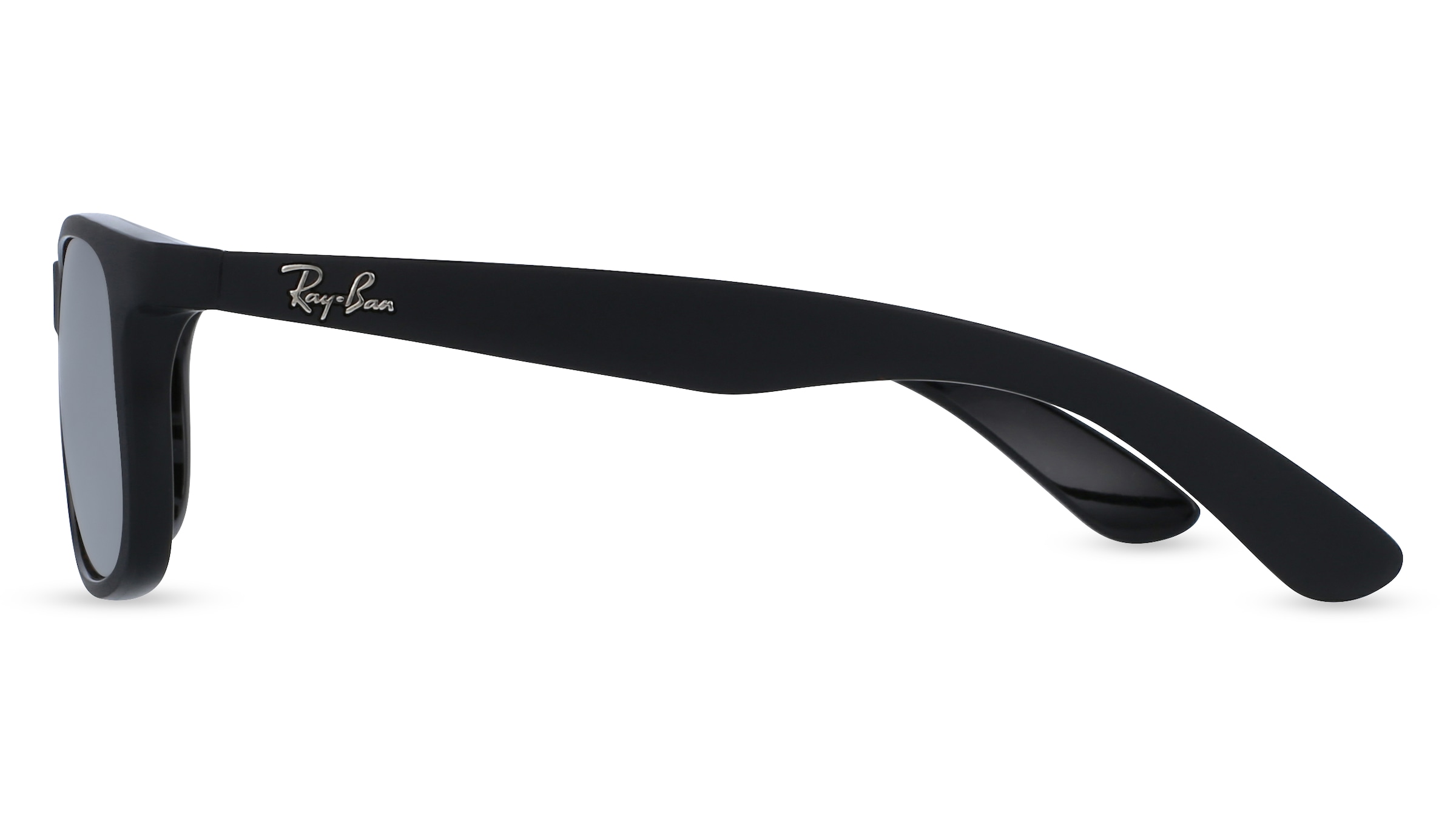 Thumbnail - Ray-Ban Junior RJ 9062S Unisex-Sonnenbrille Vollrand Quadratisch Kunststoff-Gestell, schwarz