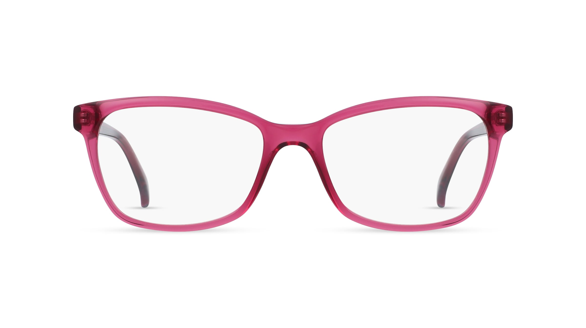 Fielmann ABC 061 FA Damen-Brille inkl. Gläser Vollrand Eckig Acetat-Gestell 52mm/17mm/140mm, pink