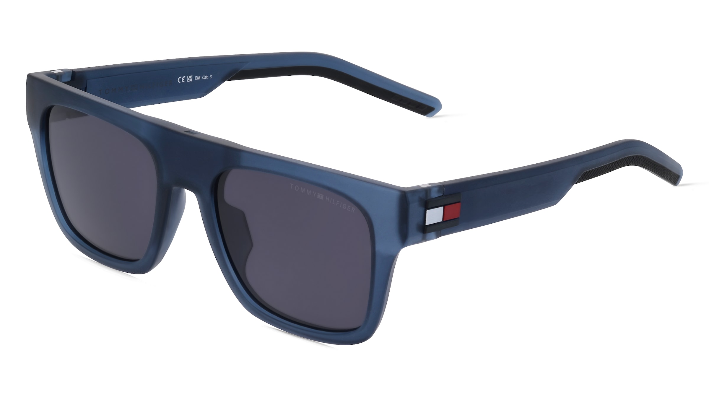 Tommy Hilfiger Eyewear Th 1976/S Herren-Sonnenbrille Vollrand Quadratisch Kunststoff-Gestell, Silber