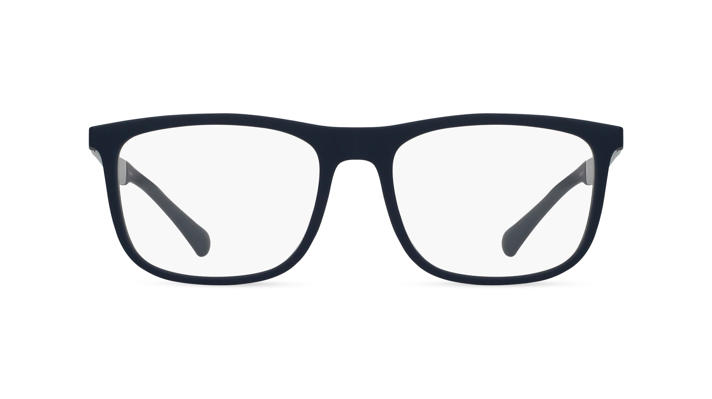 Emporio Armani EA3170 Herren-Brille inkl. Gläser Vollrand Quadratisch Kunststoff-Gestell 55/18/145, Blau