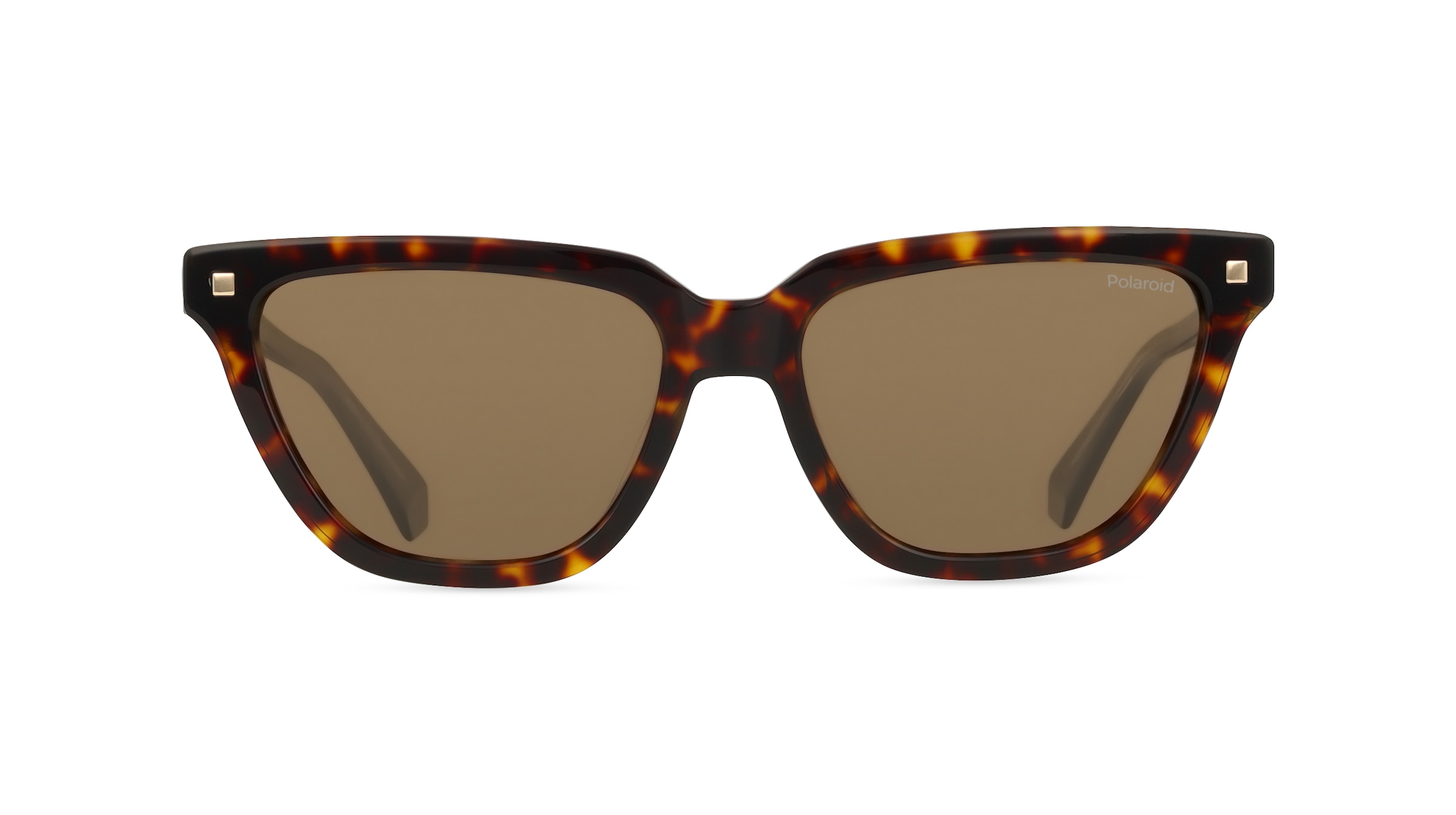 Polaroid PLD 4157/S/X Damen-Sonnenbrille Vollrand Butterfly Acetat-Gestell, braun