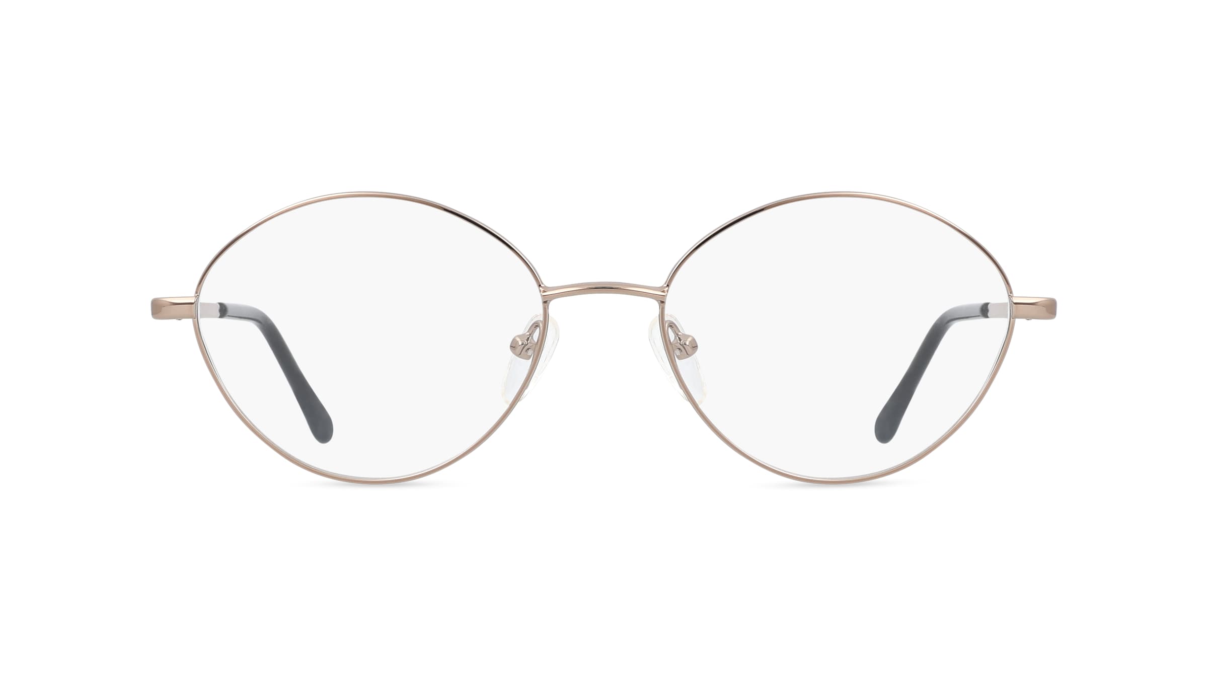 Fielmann MC 602 CL Damen-Brille inkl. Gläser Vollrand Oval Edelstahl-Gestell 51mm/17mm/135mm, gold