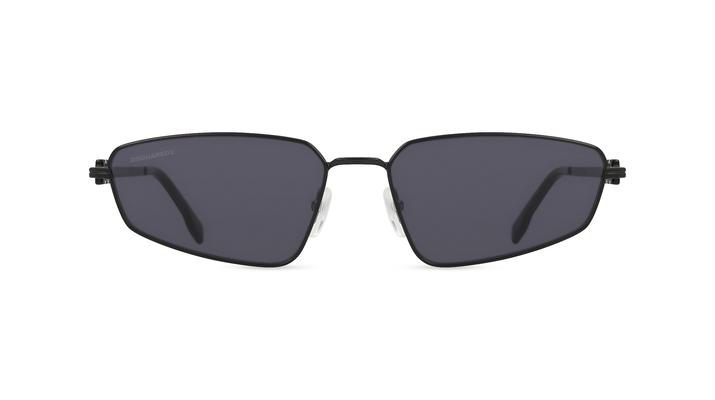 Dsquared2 ICON 0015/S Herren-Sonnenbrille Vollrand Pilot Metall-Gestell, schwarz