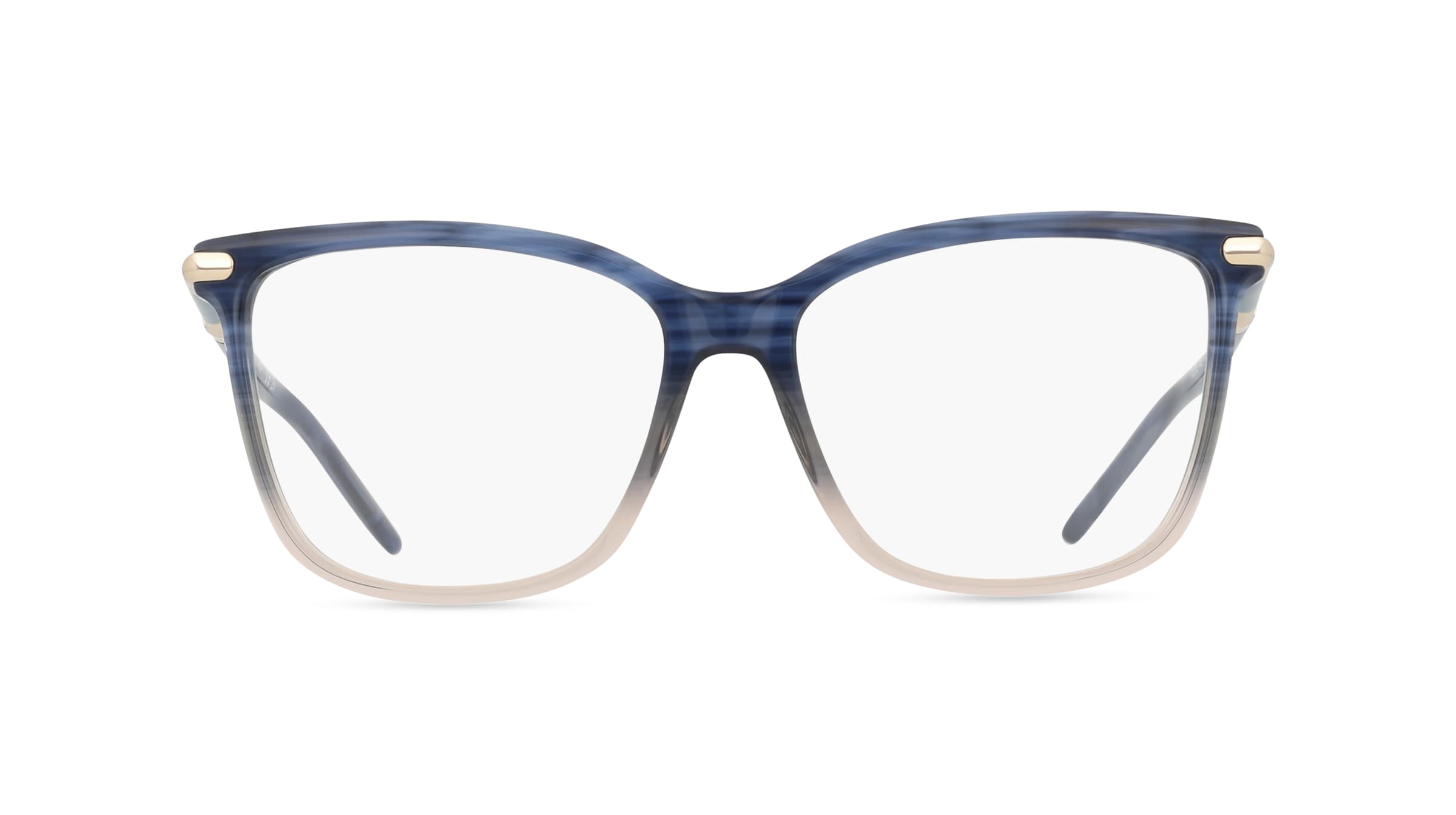 Longchamp LO2726 Damen-Brille inkl. Gläser Vollrand Rechteckig Acetat-Gestell 54mm/15mm/140mm, blau