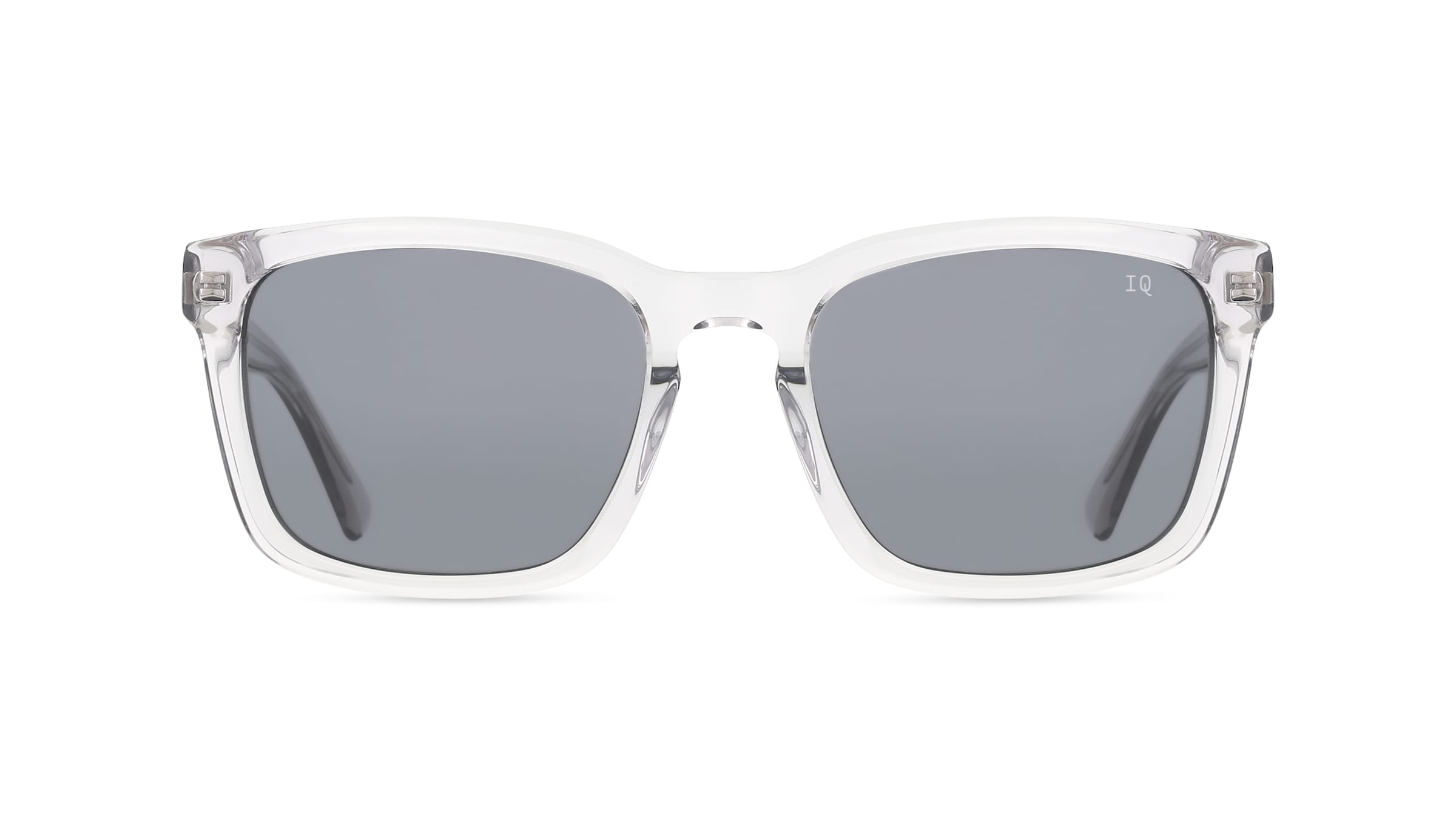 Botaniq BIS-7040 Herren-Sonnenbrille Vollrand Eckig Kunststoff-Gestell, Grau