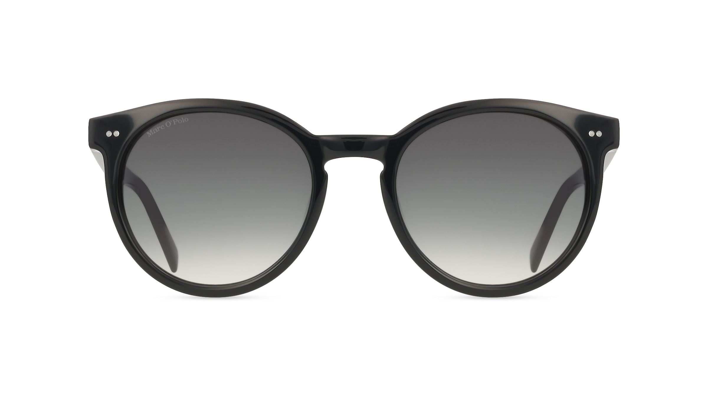 Marc O'Polo Eyewear 506220 Damen-Sonnenbrille Vollrand Panto Kunststoff-Gestell, Schwarz