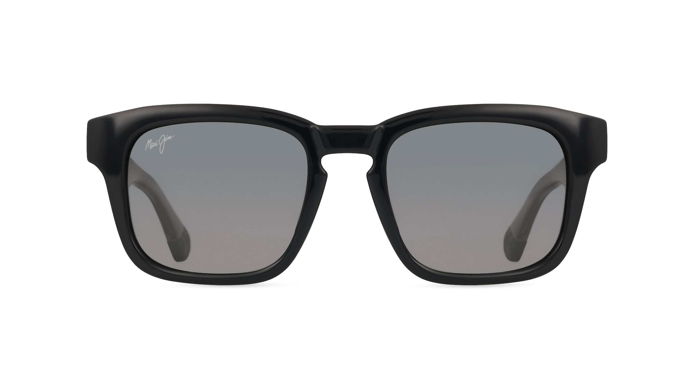 Maui Jim MJ0643S Unisex-Sonnenbrille Vollrand Eckig Nylon-Gestell, schwarz