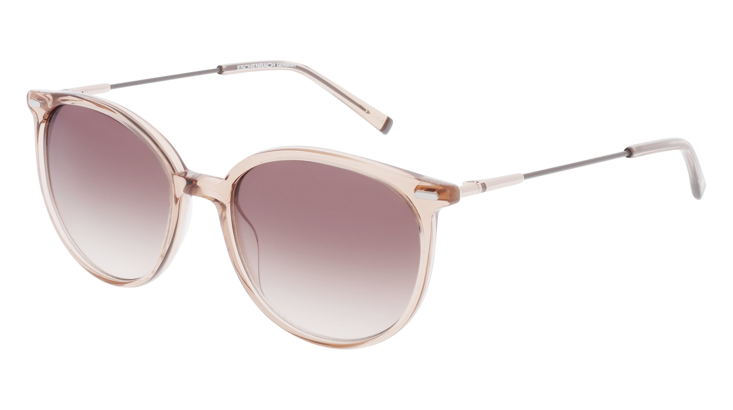 HUMPHREY’S eyewear 585345 Unisex-Sonnenbrille Vollrand Panto Acetat-Gestell, Beige