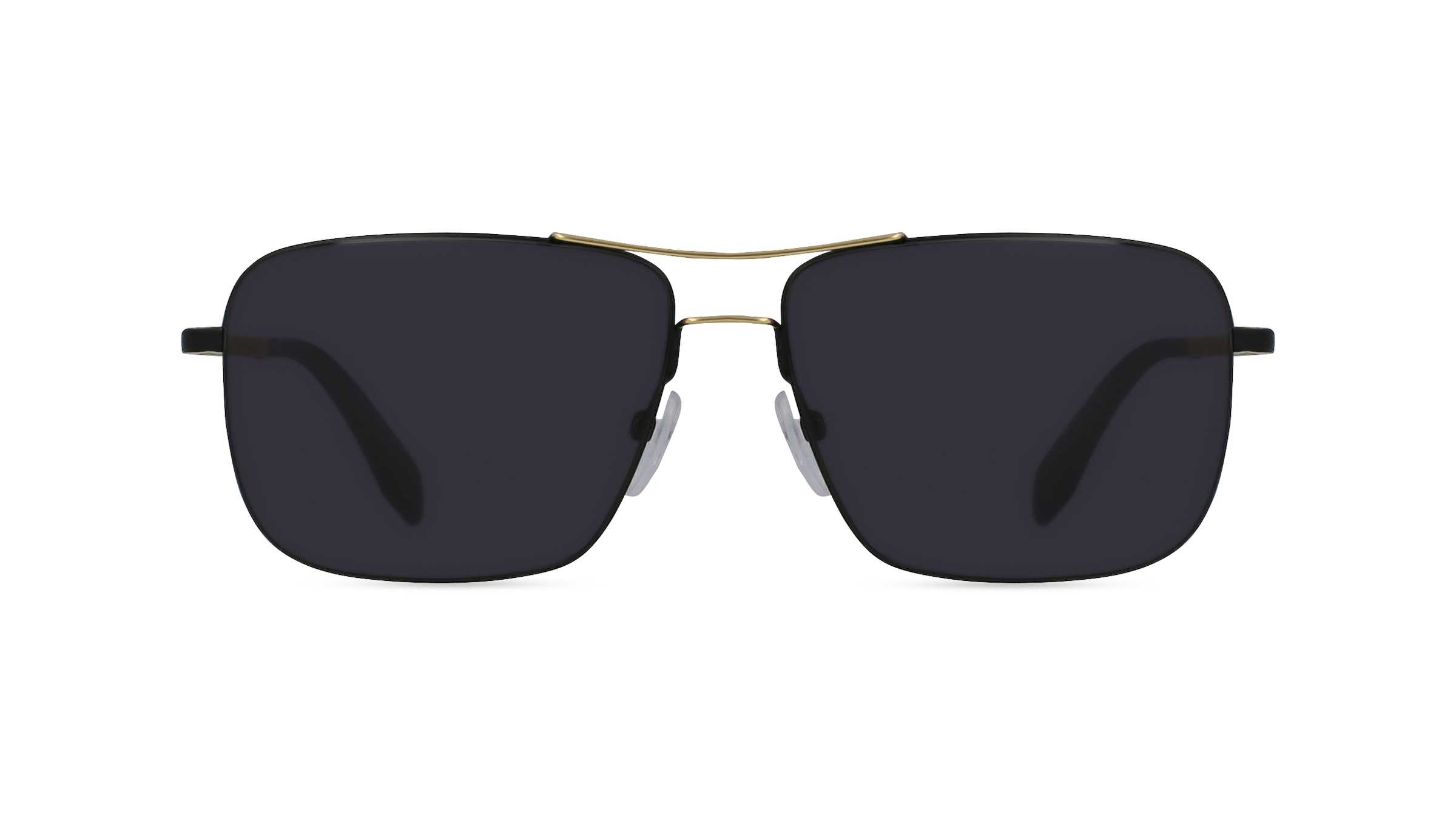 Adidas Originals OR0003 Herren-Sonnenbrille Vollrand Pilot Metall-Gestell, gold