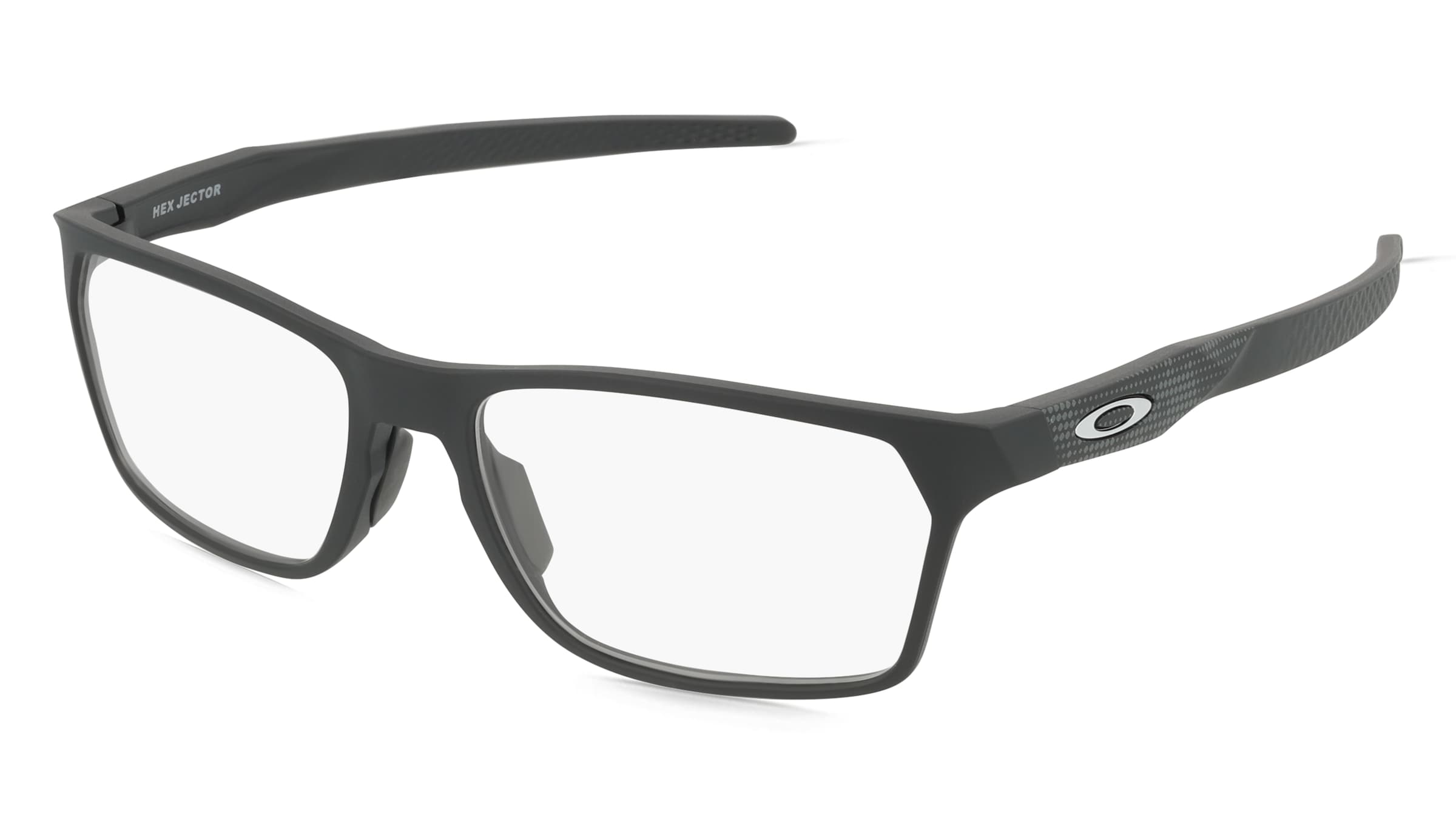 Oakley OX8032 Herren-Brille inkl. Gläser Vollrand Quadratisch Kunststoff-Gestell 55/16/141, Schwarz