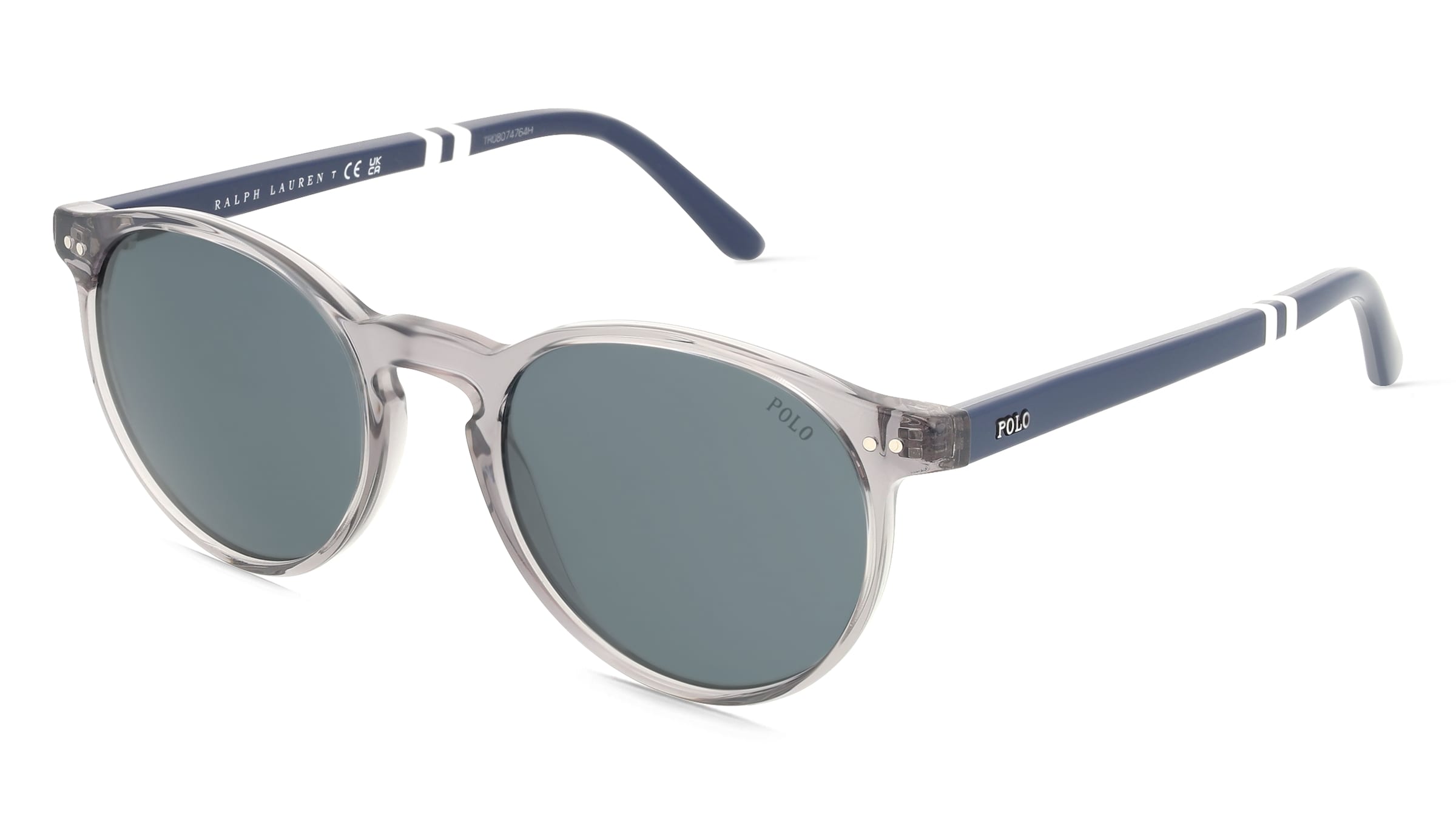 Polo Ralph Lauren 0PH4236 Herren-Sonnenbrille Vollrand Rund Acetat-Gestell, Grau