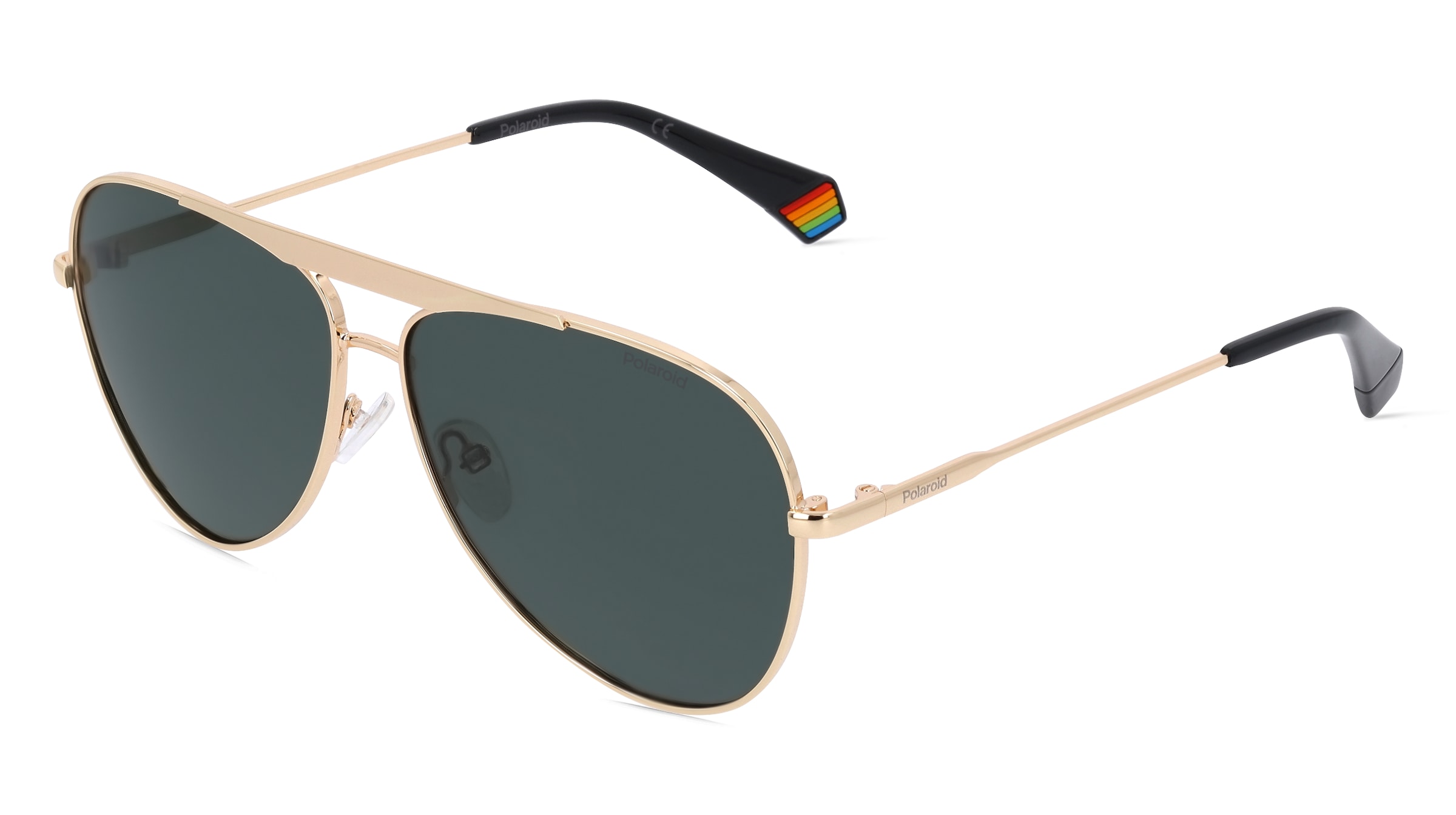 Polaroid Pld 6200/S/X Unisex-Sonnenbrille Vollrand Pilot Metall-Gestell, Gold