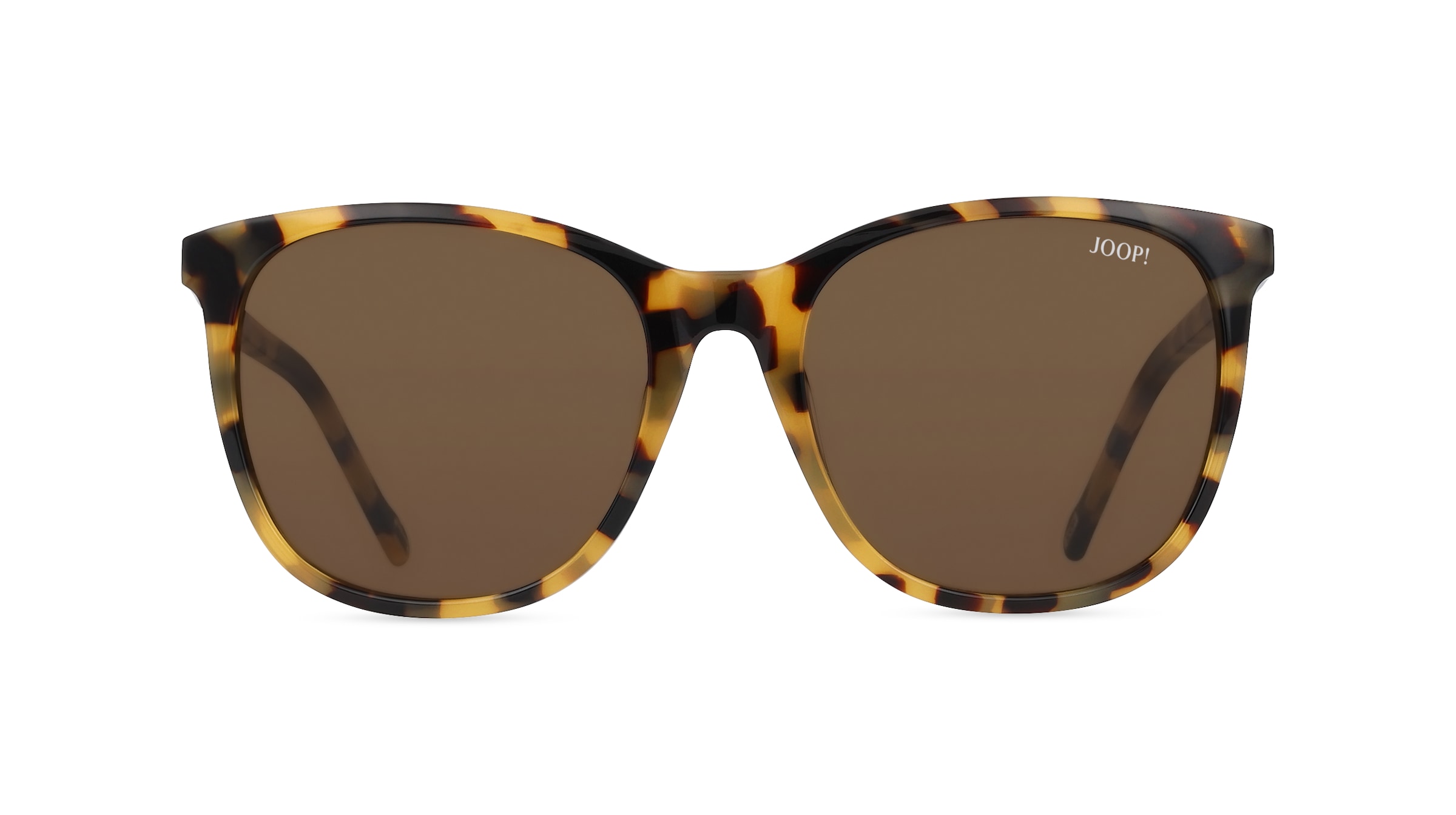 JOOP! JP 7102 Damen-Sonnenbrille Vollrand Butterfly Kunststoff-Gestell, braun