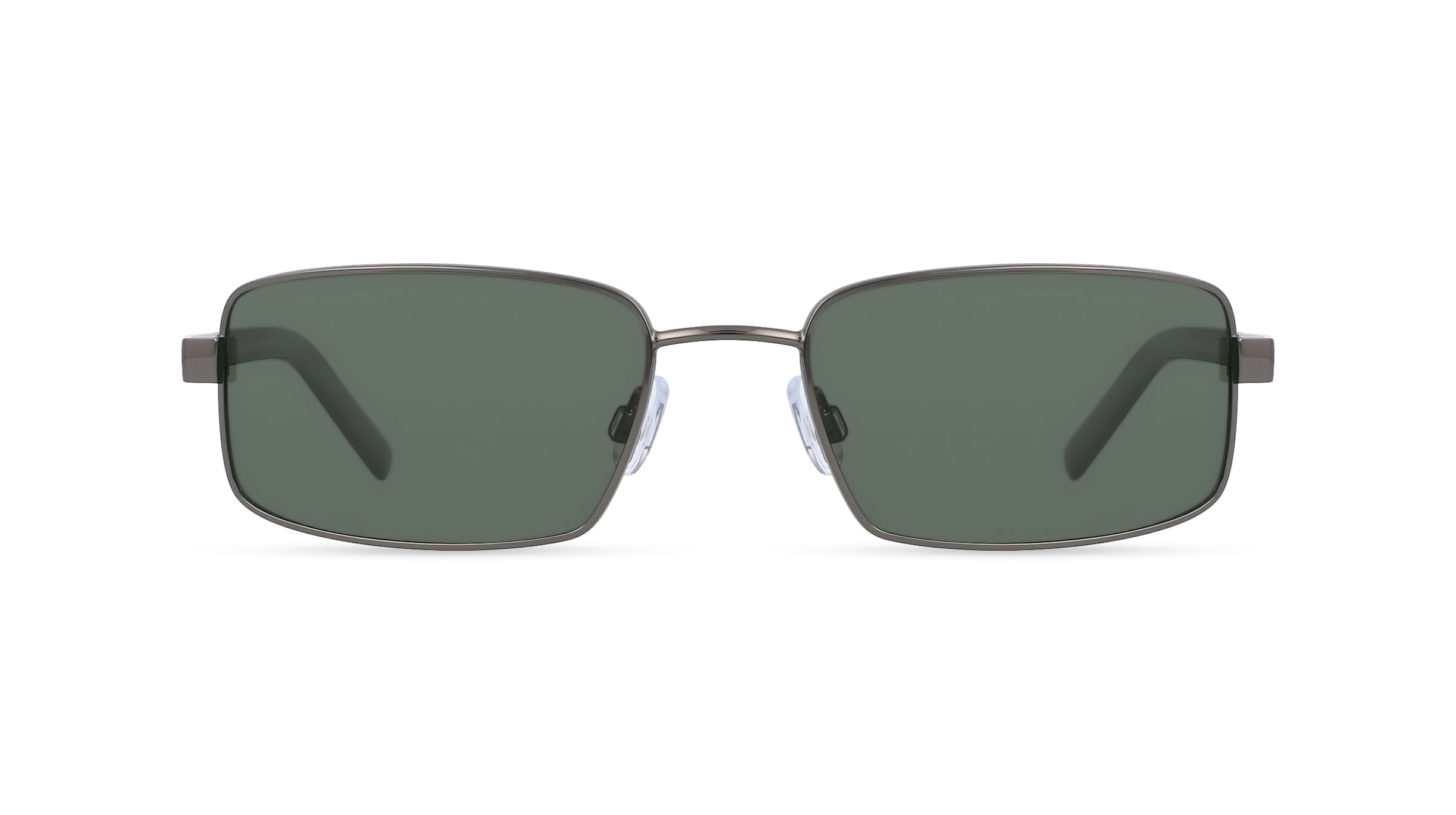 Fielmann BD 502 SUN FLEX CL Herren-Sonnenbrille Vollrand Eckig Metall-Gestell, grau