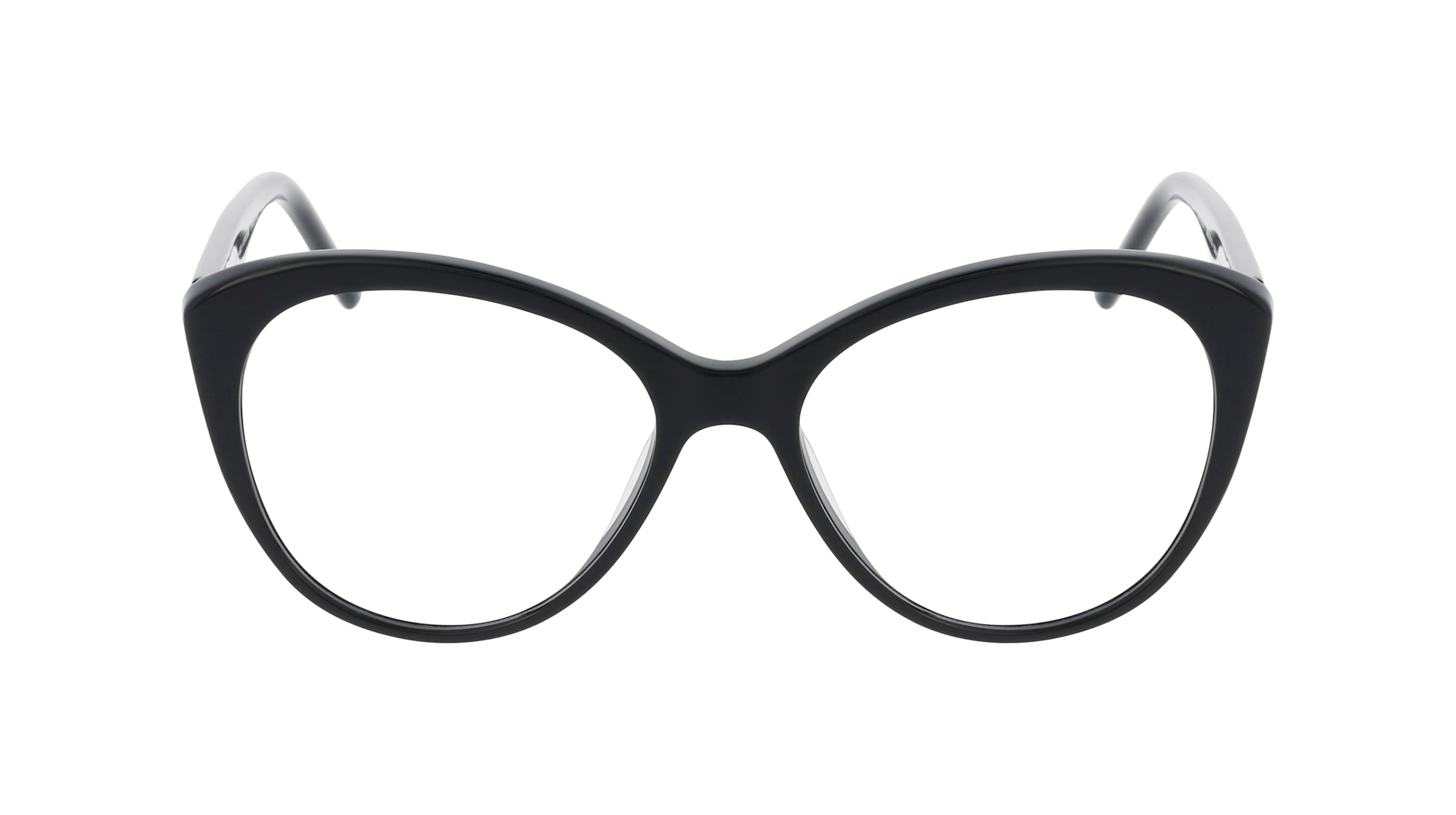 JOOP! 1214 Damen-Brille inkl. Gläser Vollrand Butterfly Acetat-Gestell 54mm/16mm/140mm, Schwarz