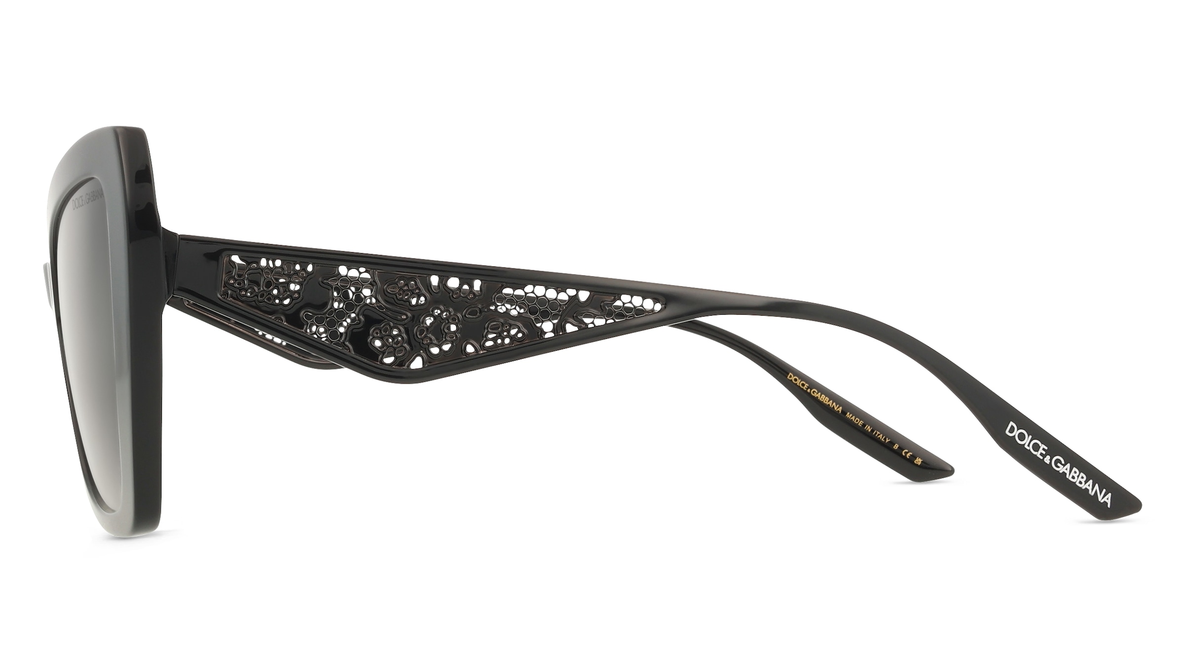 Thumbnail - Dolce&Gabbana DG4489 Damen-Sonnenbrille Vollrand Cat Eye Acetat-Gestell, schwarz