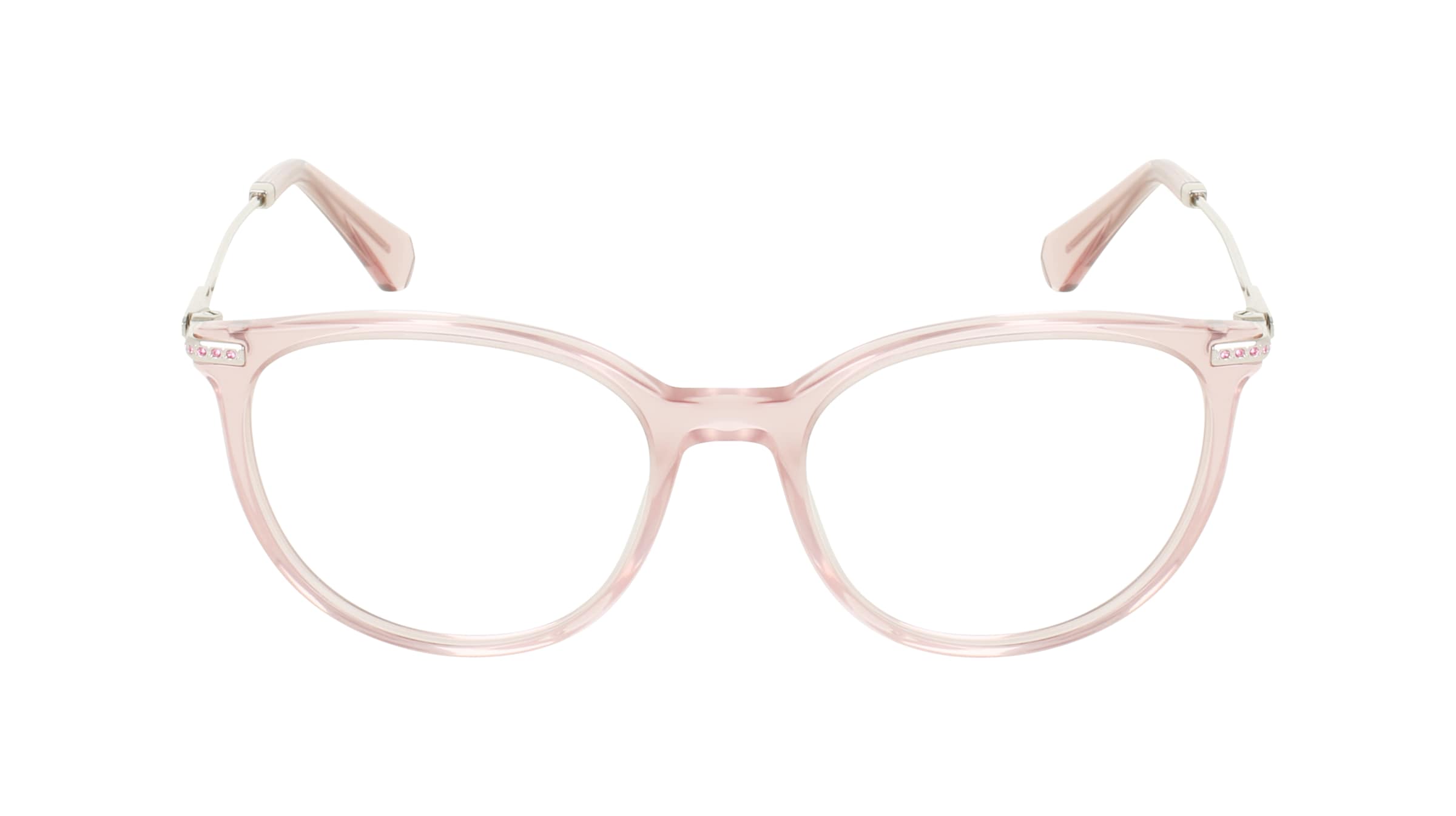 Swarovski 0SK2009 Damen-Brille inkl. Gläser Vollrand Panto Acetat-Gestell 52/17/140, pink