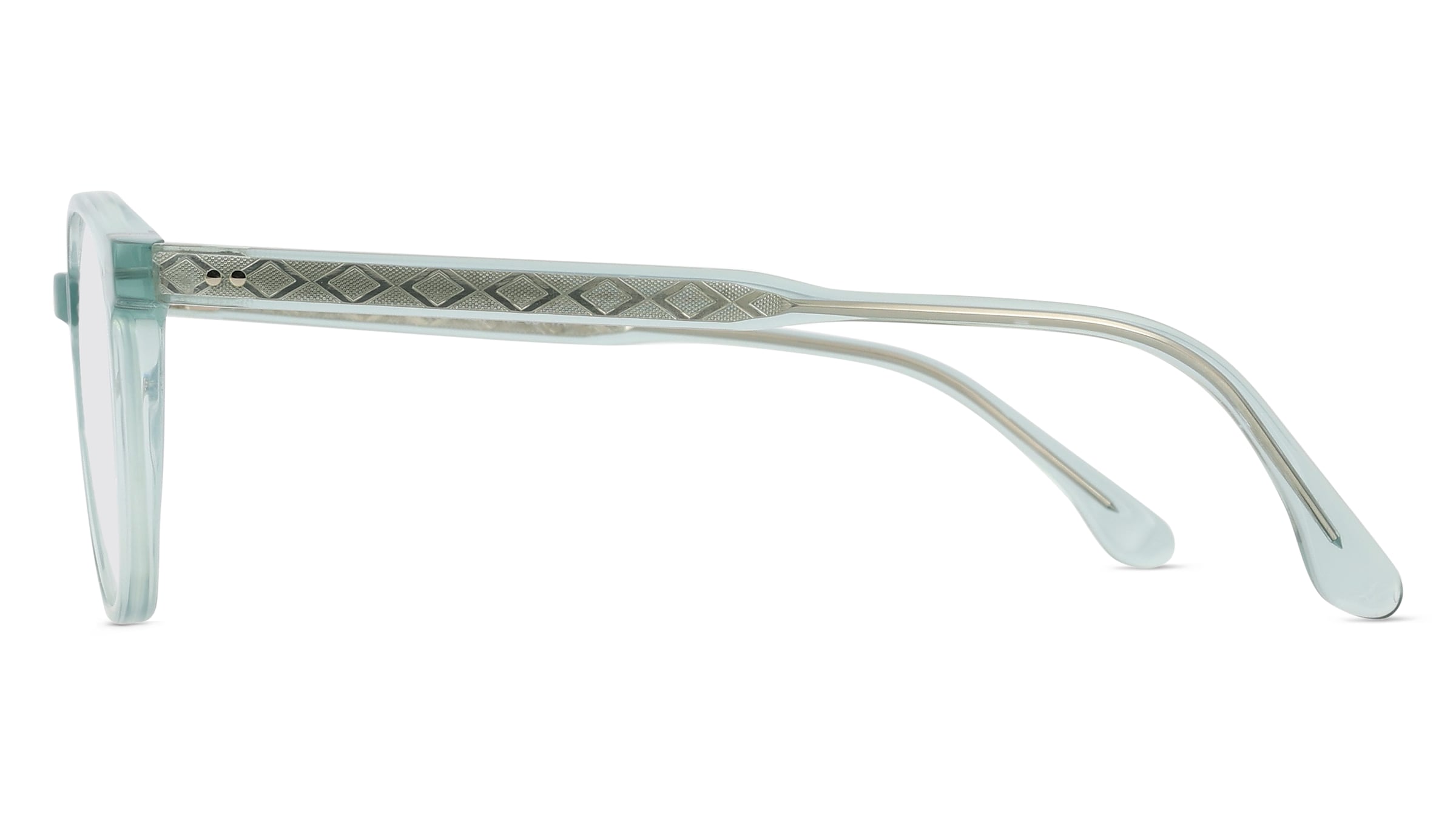 Thumbnail - Fielmann MF 031 FA PEPE Unisex-Brille inkl. Gläser Vollrand Panto Acetat-Gestell 48mm/19mm/140mm, transparent