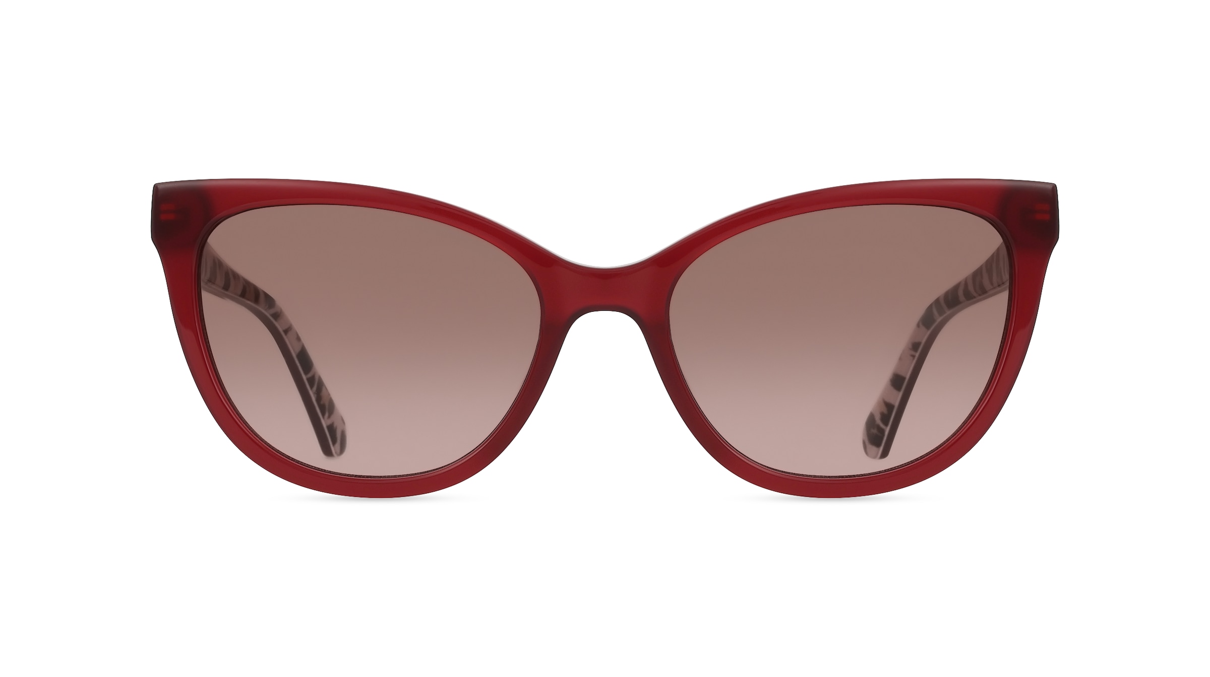 Moschino MOL072/S Damen-Sonnenbrille Vollrand Cateye Acetat-Gestell, rot