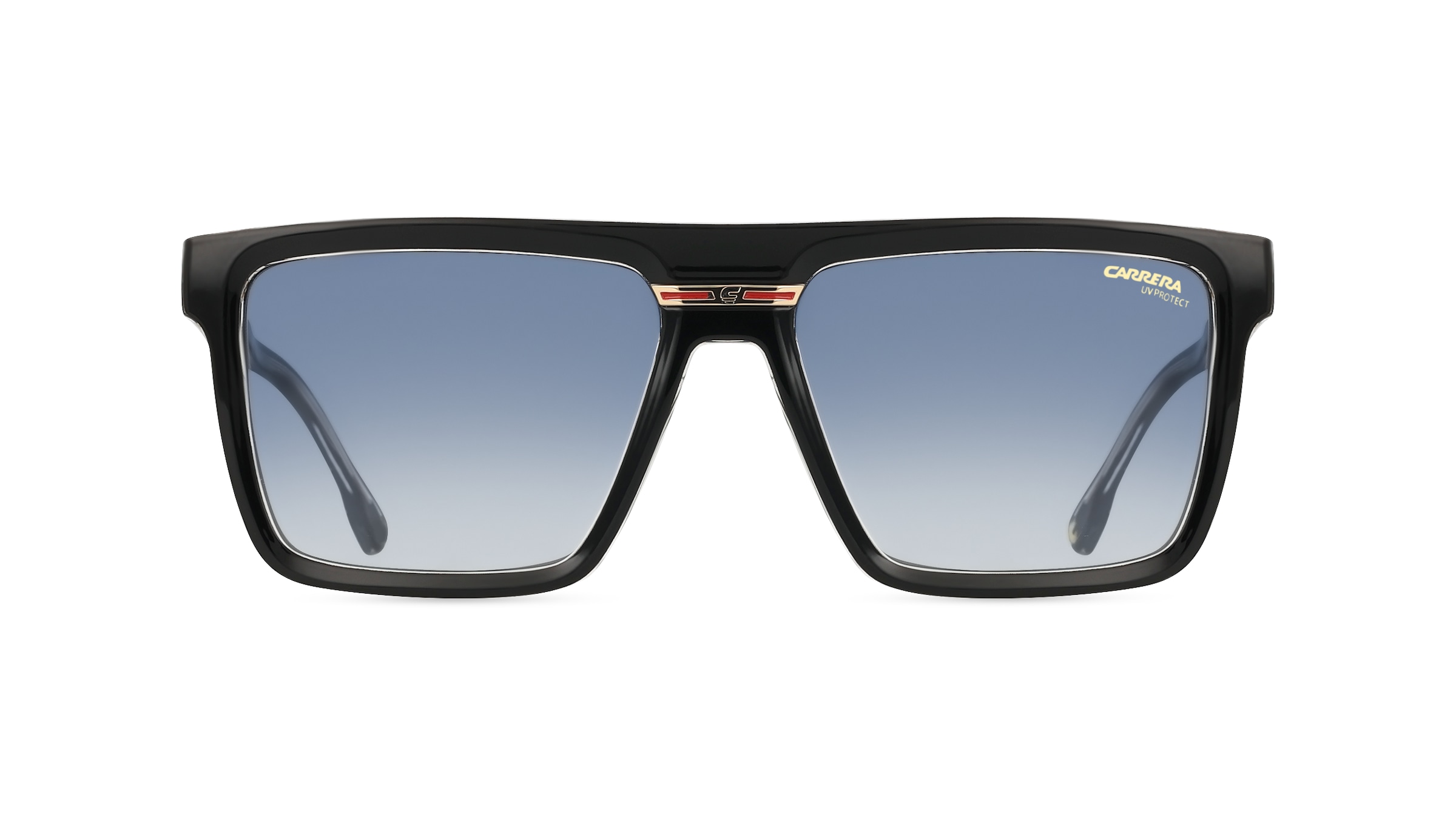 Carrera VICTORY C 03/S Herren-Sonnenbrille Vollrand Eckig Kunststoff-Gestell, schwarz
